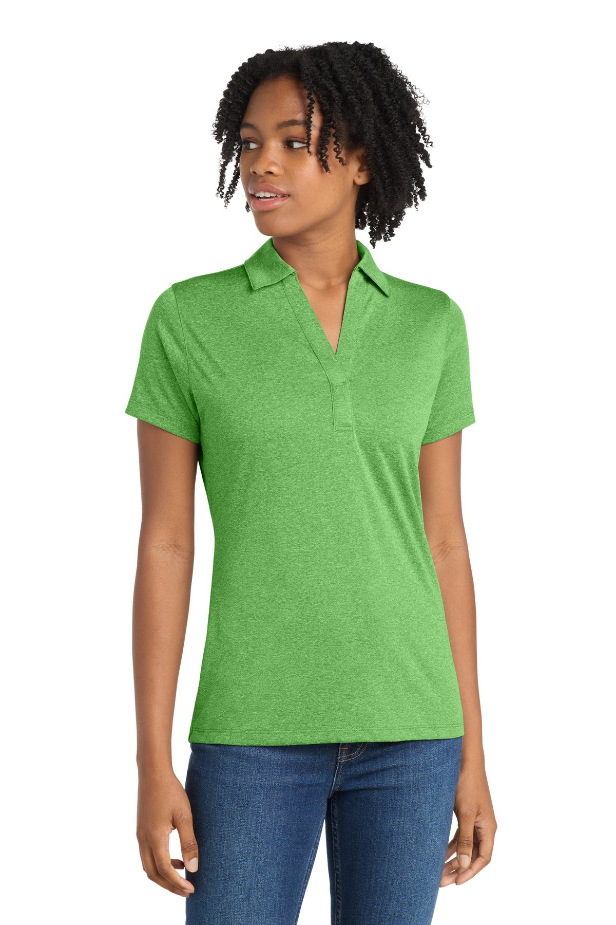 Sport-Tek?? Women's Heather ContenderŸ?? Polo. LST660
