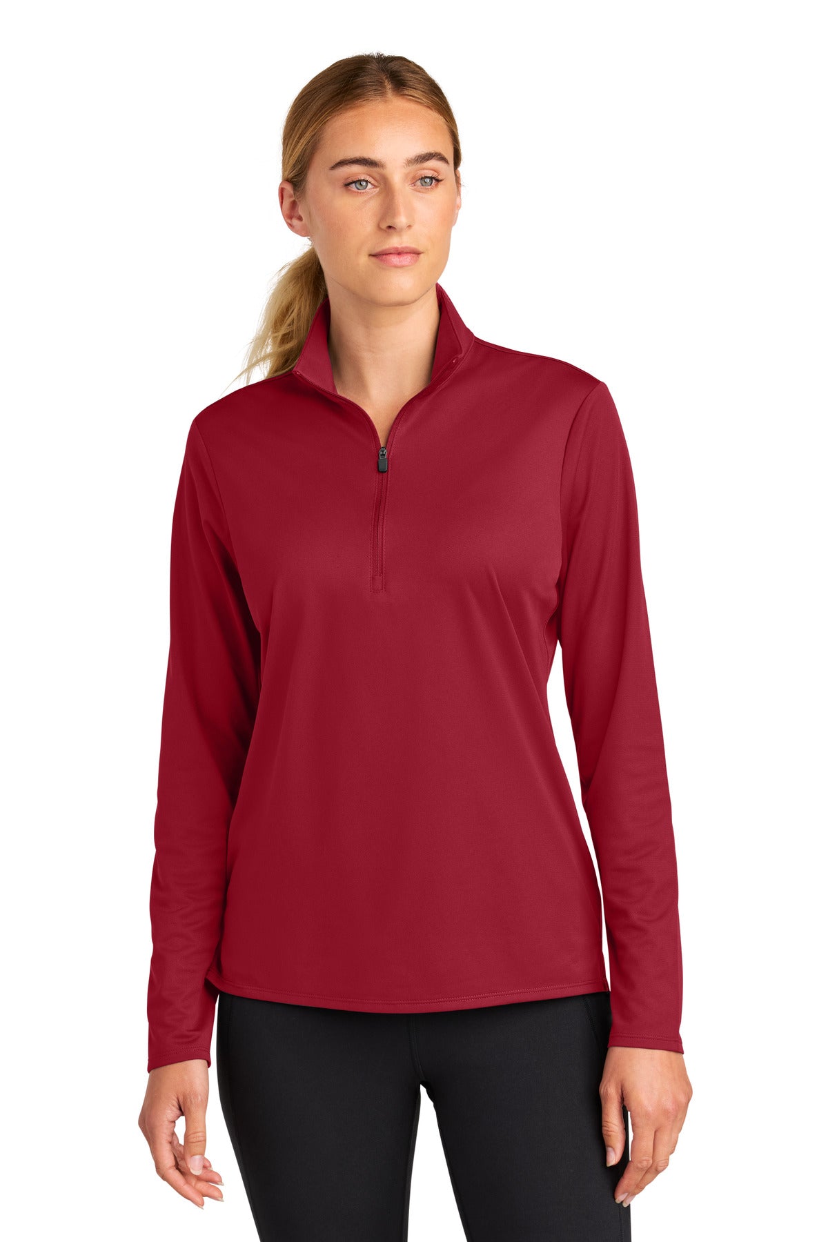 Sport-TekÂ® Women's Micropique Sport-WickÂ® 1/4-Zip LST672