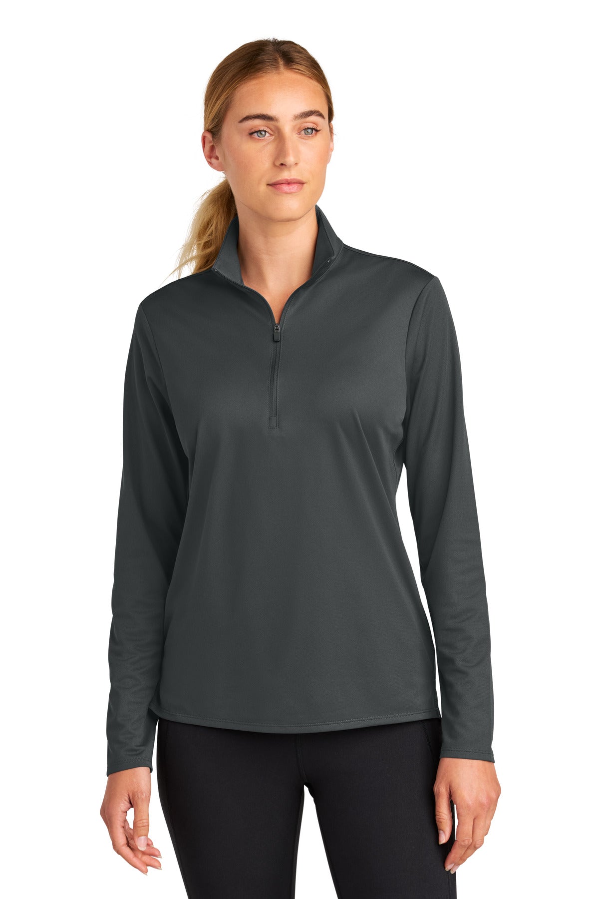 Sport-TekÂ® Women's Micropique Sport-WickÂ® 1/4-Zip LST672