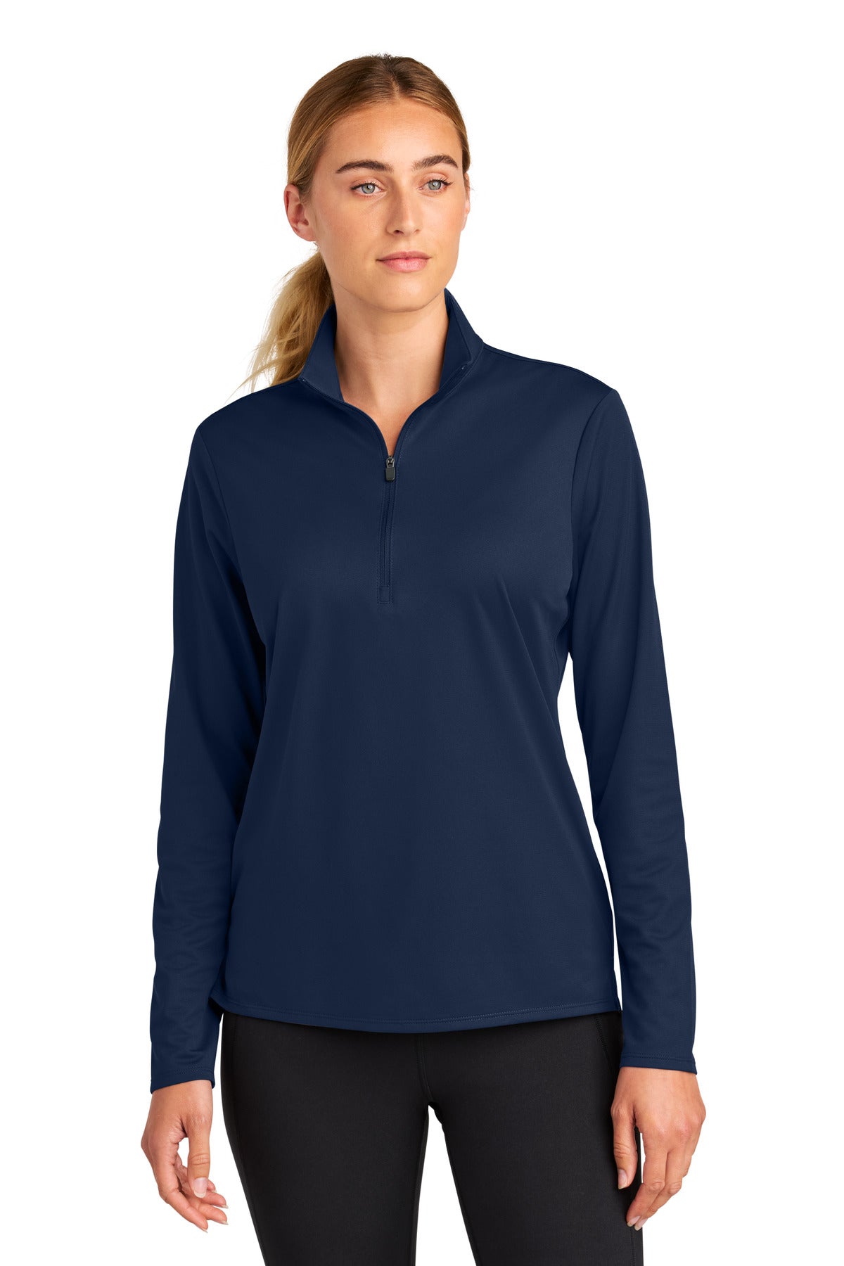 Sport-TekÂ® Women's Micropique Sport-WickÂ® 1/4-Zip LST672