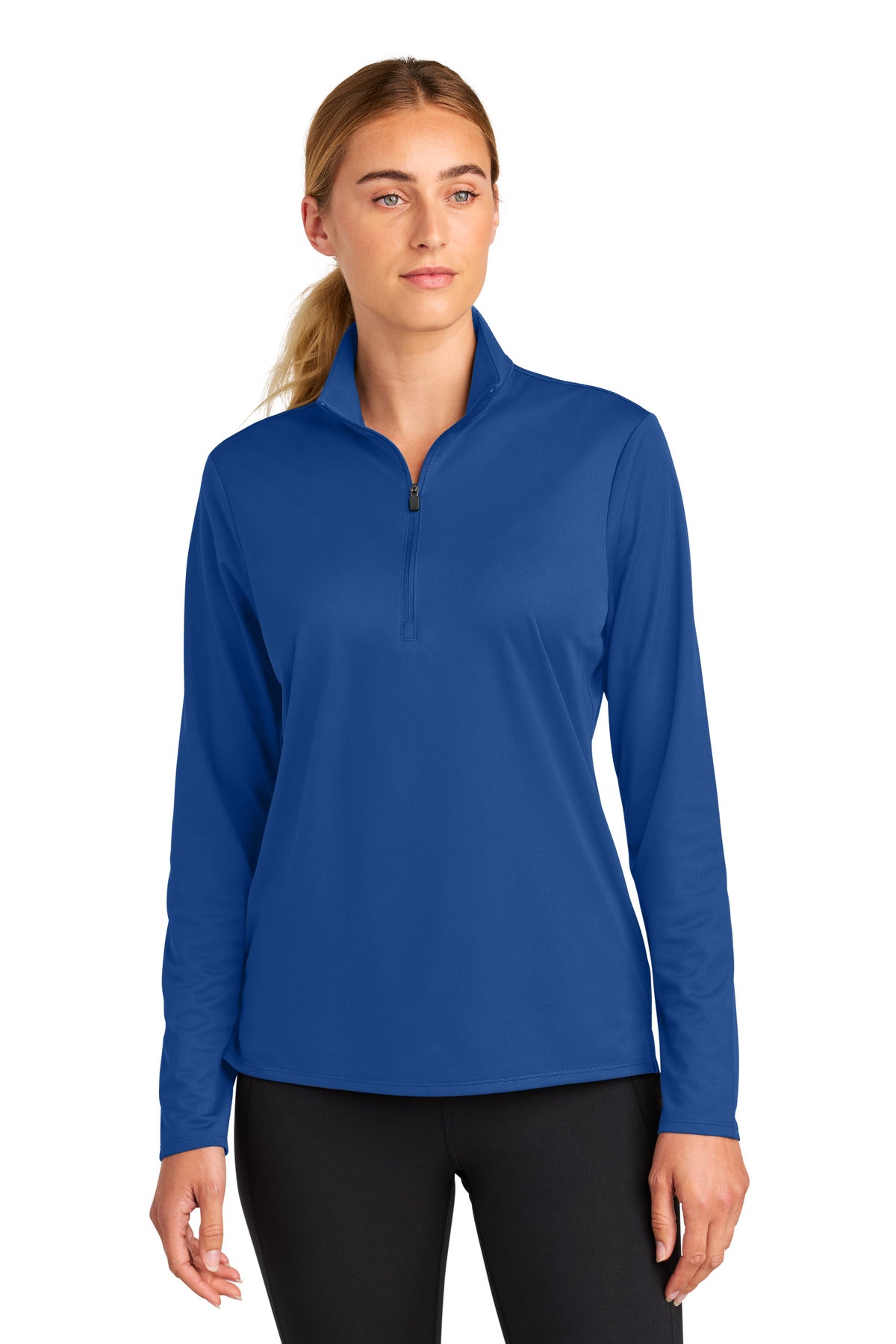 Sport-TekÂ® Women's Micropique Sport-WickÂ® 1/4-Zip LST672