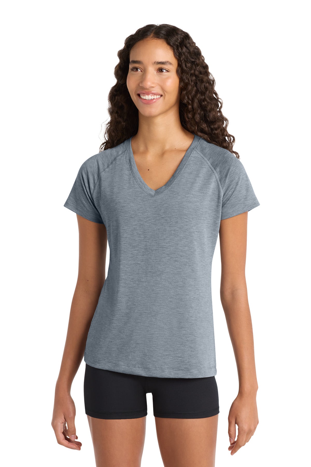 Sport-TekÂ® Women's Ultimate Performance V-Neck. LST700