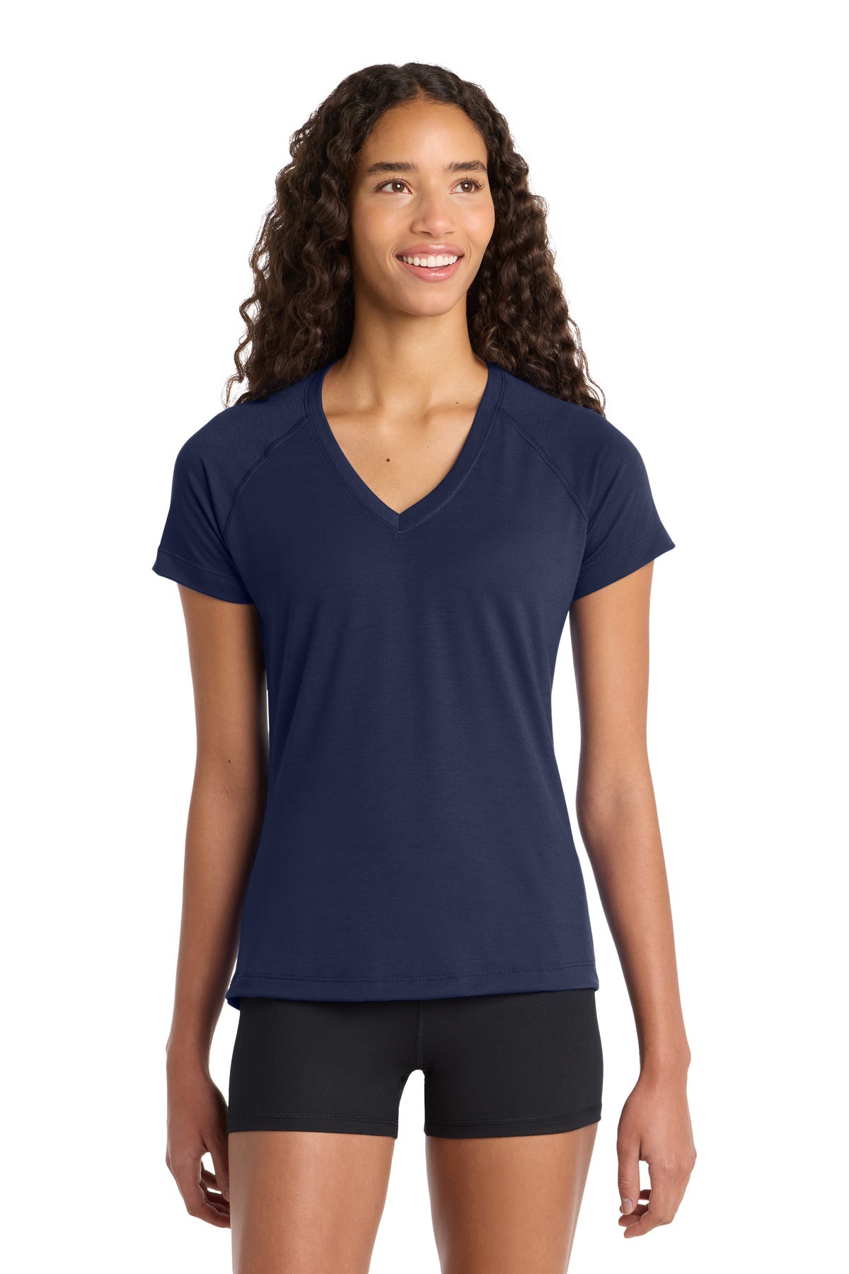 Sport-TekÂ® Women's Ultimate Performance V-Neck. LST700