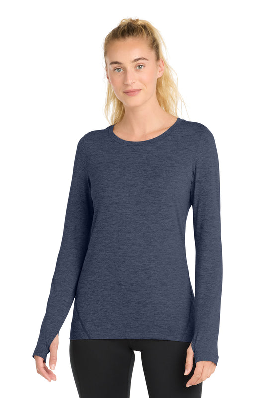 Sport-Tek Â® Women's Exchange 1.5 Long Sleeve Crew. LST710