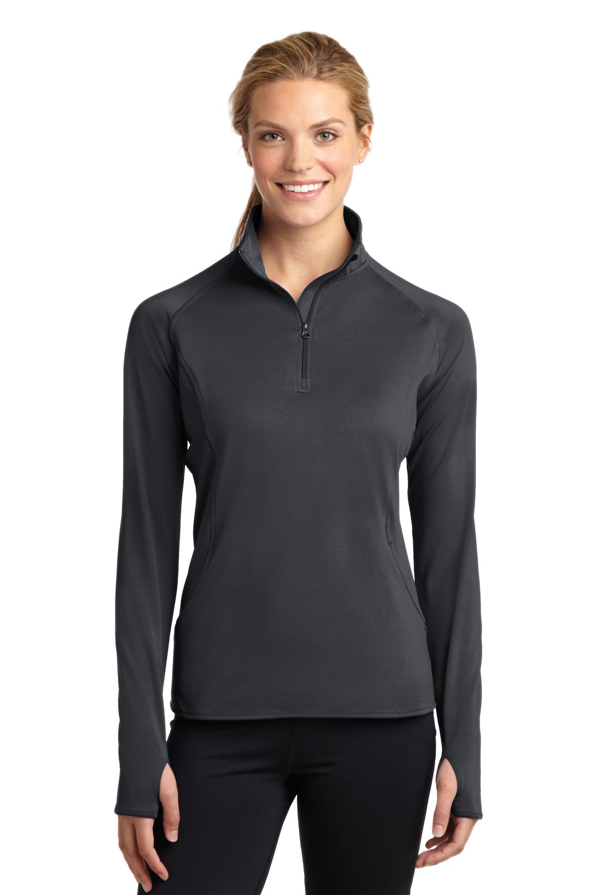 Sport-TekÂ® Women's Sport-WickÂ® Stretch 1/4-Zip Pullover. LST850