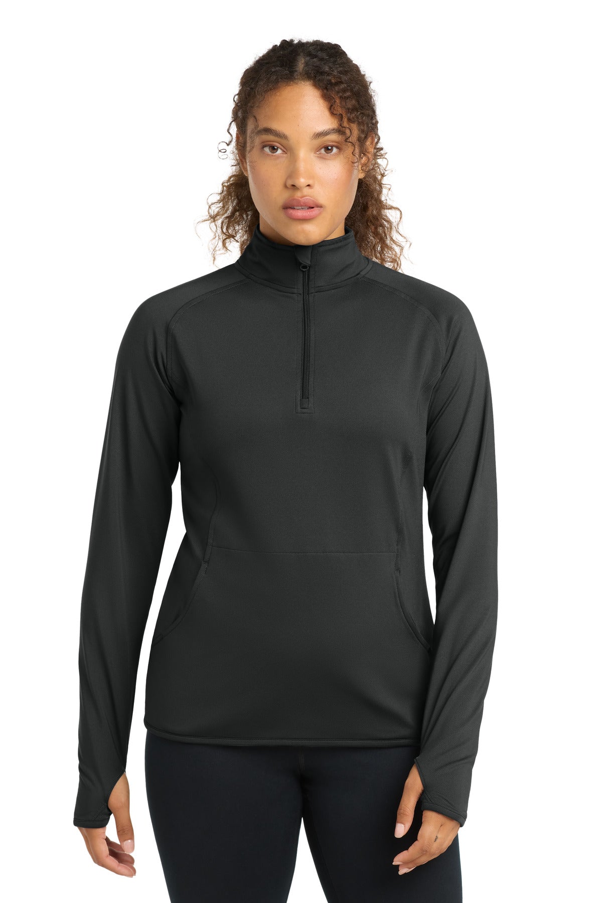 Sport-Tek?? Women's Sport-Wick?? Stretch 1/4-Zip Pullover. LST850