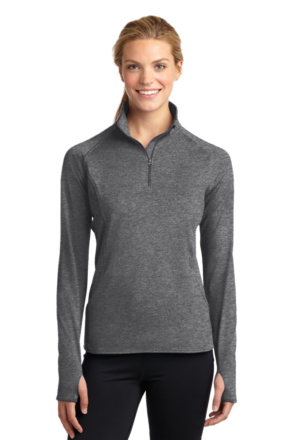 Sport-TekÂ® Women's Sport-WickÂ® Stretch 1/4-Zip Pullover. LST850