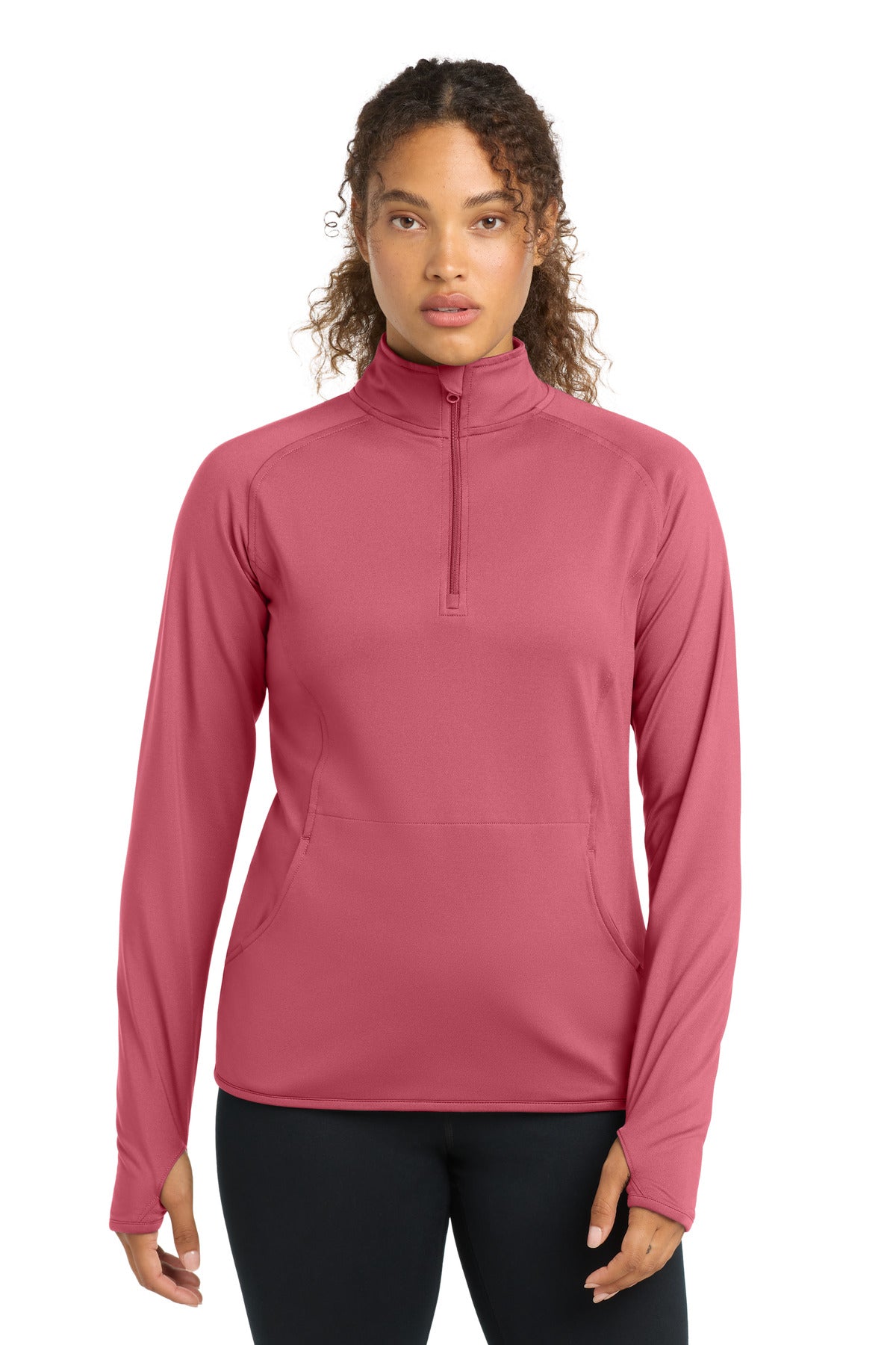 Sport-Tek?? Women's Sport-Wick?? Stretch 1/4-Zip Pullover. LST850