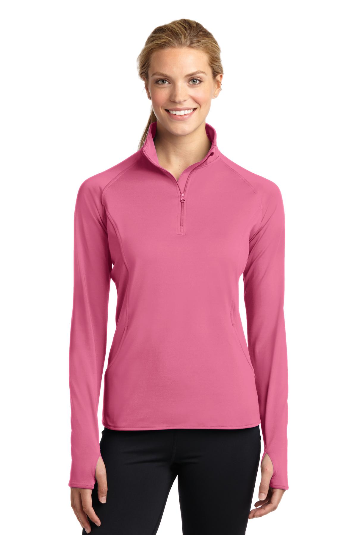 Sport-TekÂ® Women's Sport-WickÂ® Stretch 1/4-Zip Pullover. LST850