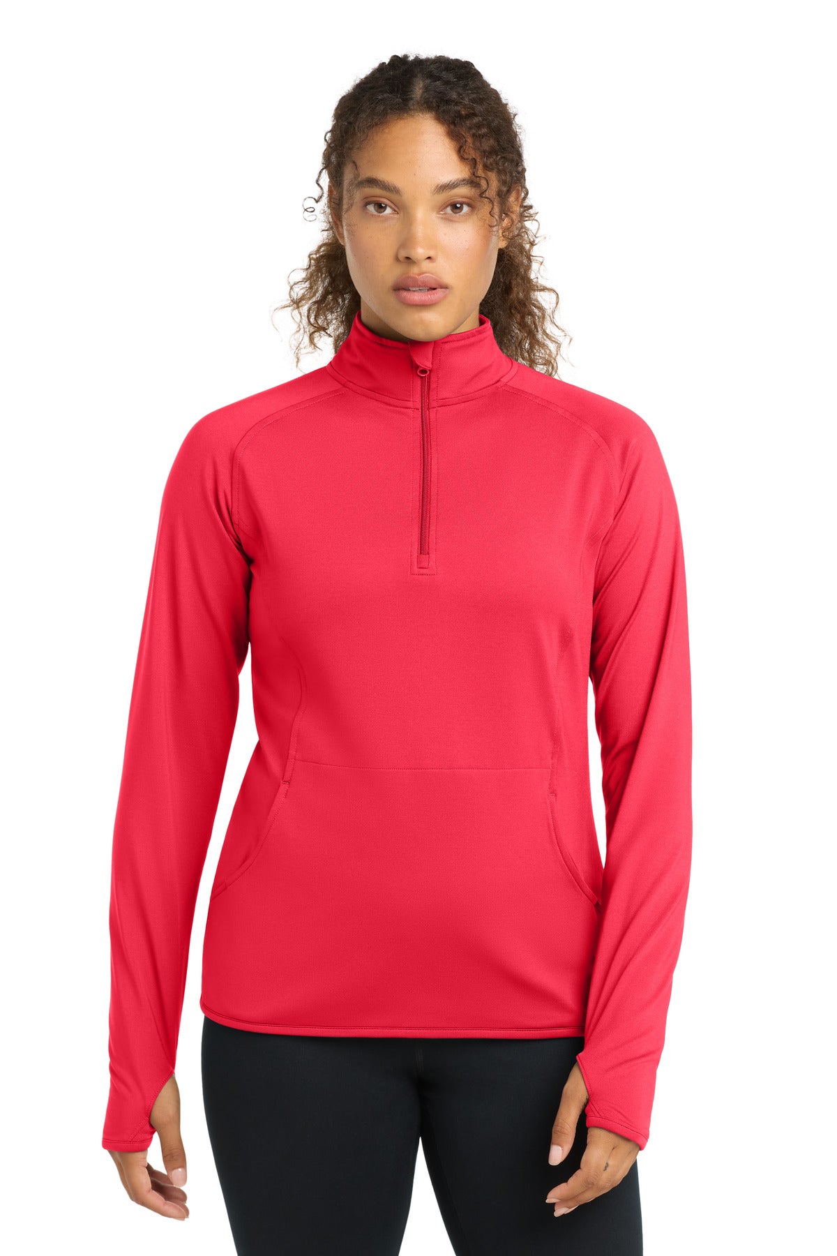 Sport-Tek?? Women's Sport-Wick?? Stretch 1/4-Zip Pullover. LST850