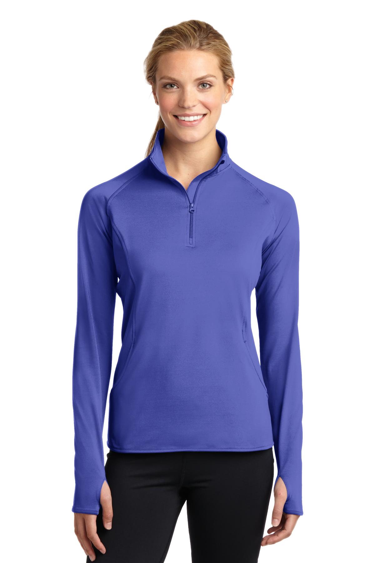 Sport-TekÂ® Women's Sport-WickÂ® Stretch 1/4-Zip Pullover. LST850