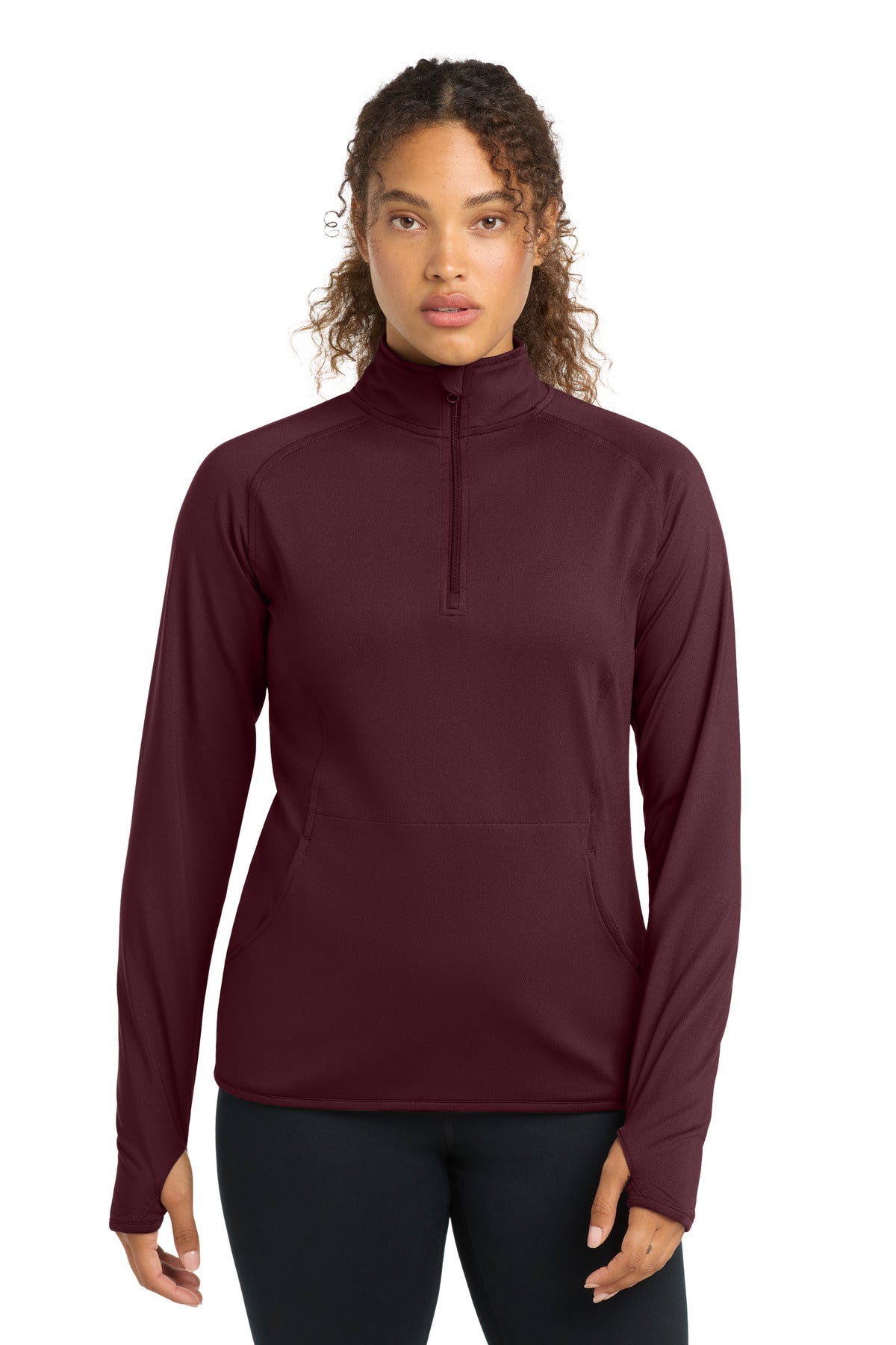 Sport-Tek?? Women's Sport-Wick?? Stretch 1/4-Zip Pullover. LST850