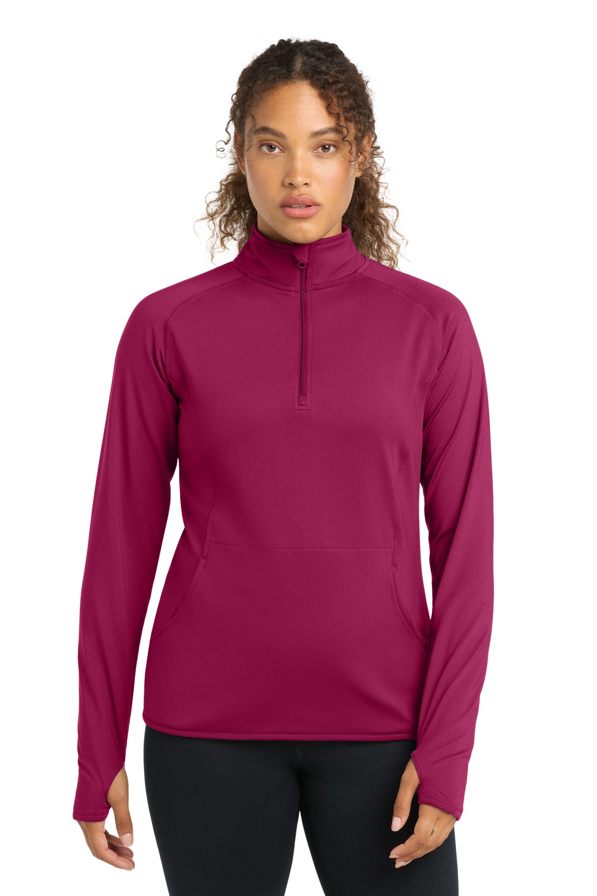 Sport-Tek?? Women's Sport-Wick?? Stretch 1/4-Zip Pullover. LST850