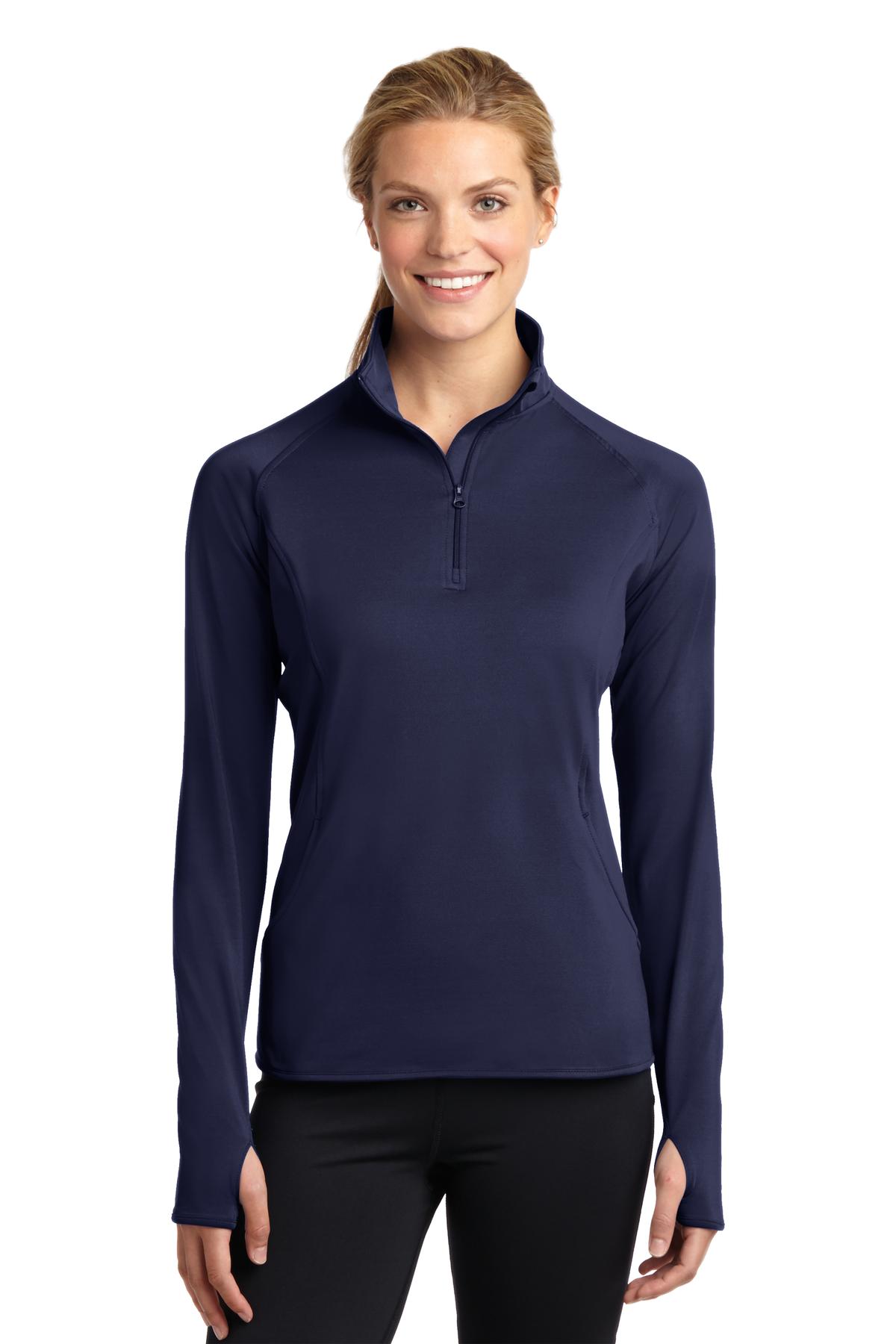 Sport-TekÂ® Women's Sport-WickÂ® Stretch 1/4-Zip Pullover. LST850