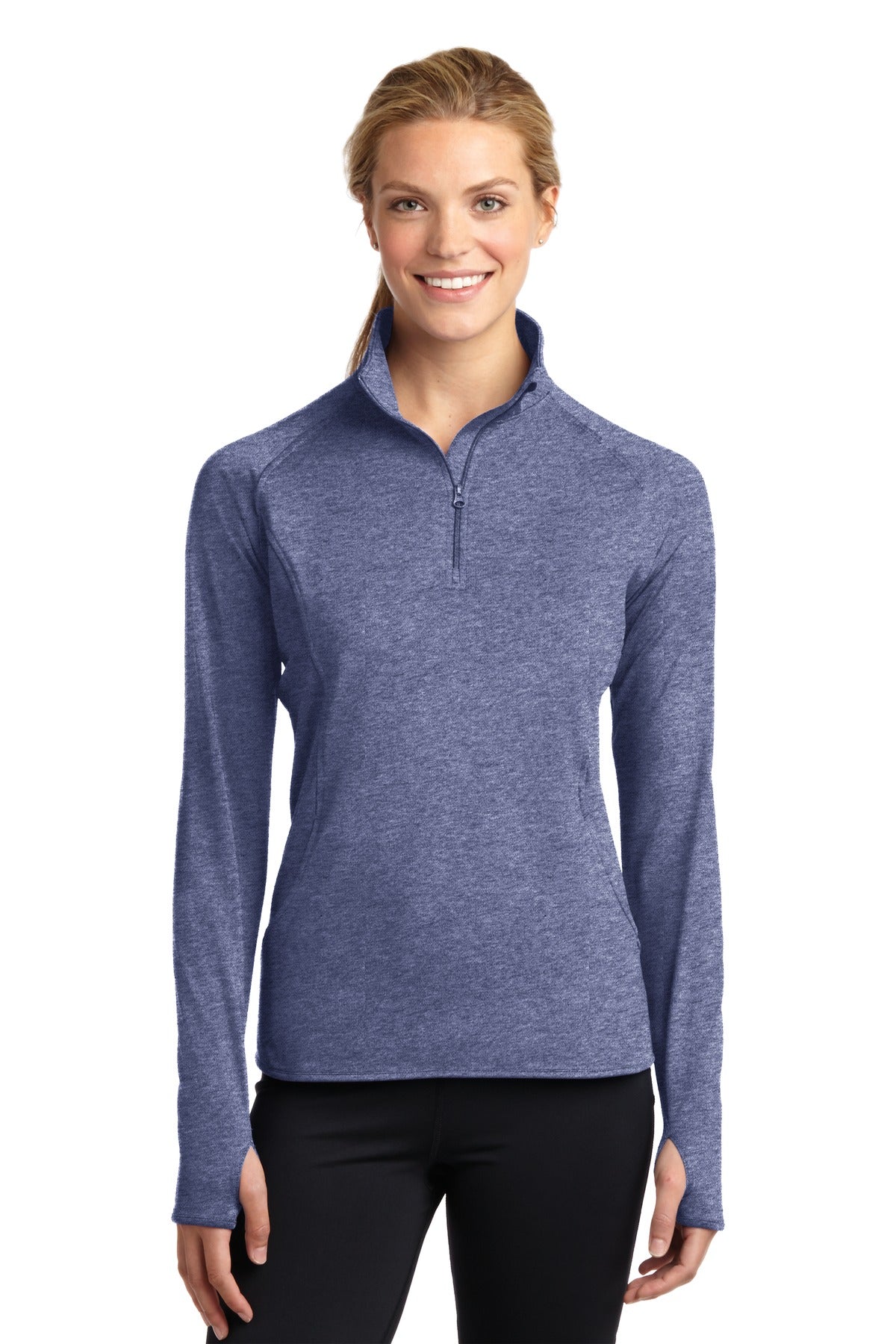 Sport-TekÂ® Women's Sport-WickÂ® Stretch 1/4-Zip Pullover. LST850