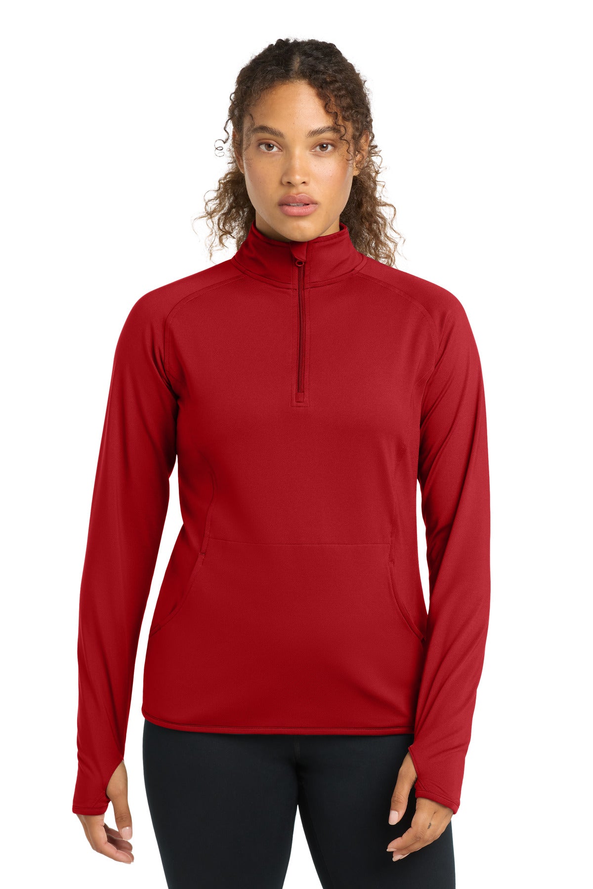 Sport-Tek?? Women's Sport-Wick?? Stretch 1/4-Zip Pullover. LST850