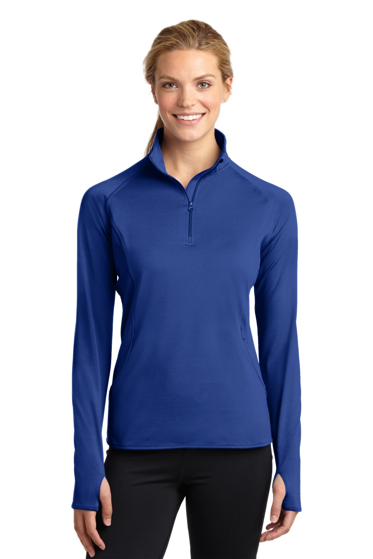 Sport-TekÂ® Women's Sport-WickÂ® Stretch 1/4-Zip Pullover. LST850