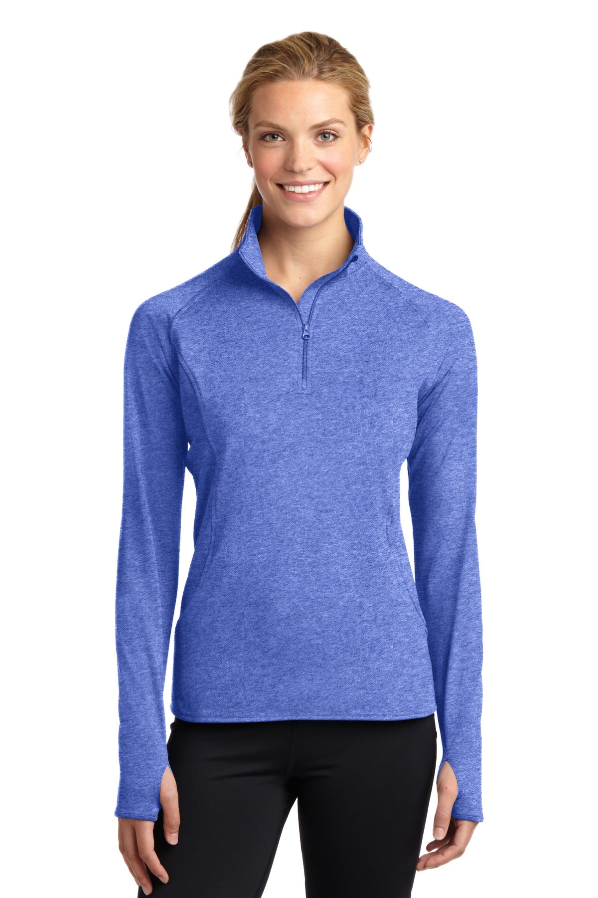 Sport-TekÂ® Women's Sport-WickÂ® Stretch 1/4-Zip Pullover. LST850