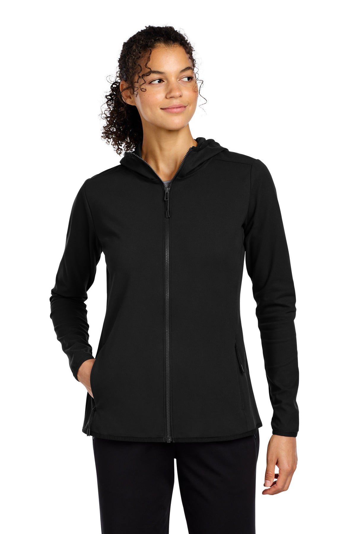 Sport-TekÂ® Women's Circuit Hooded Full-Zip LST870
