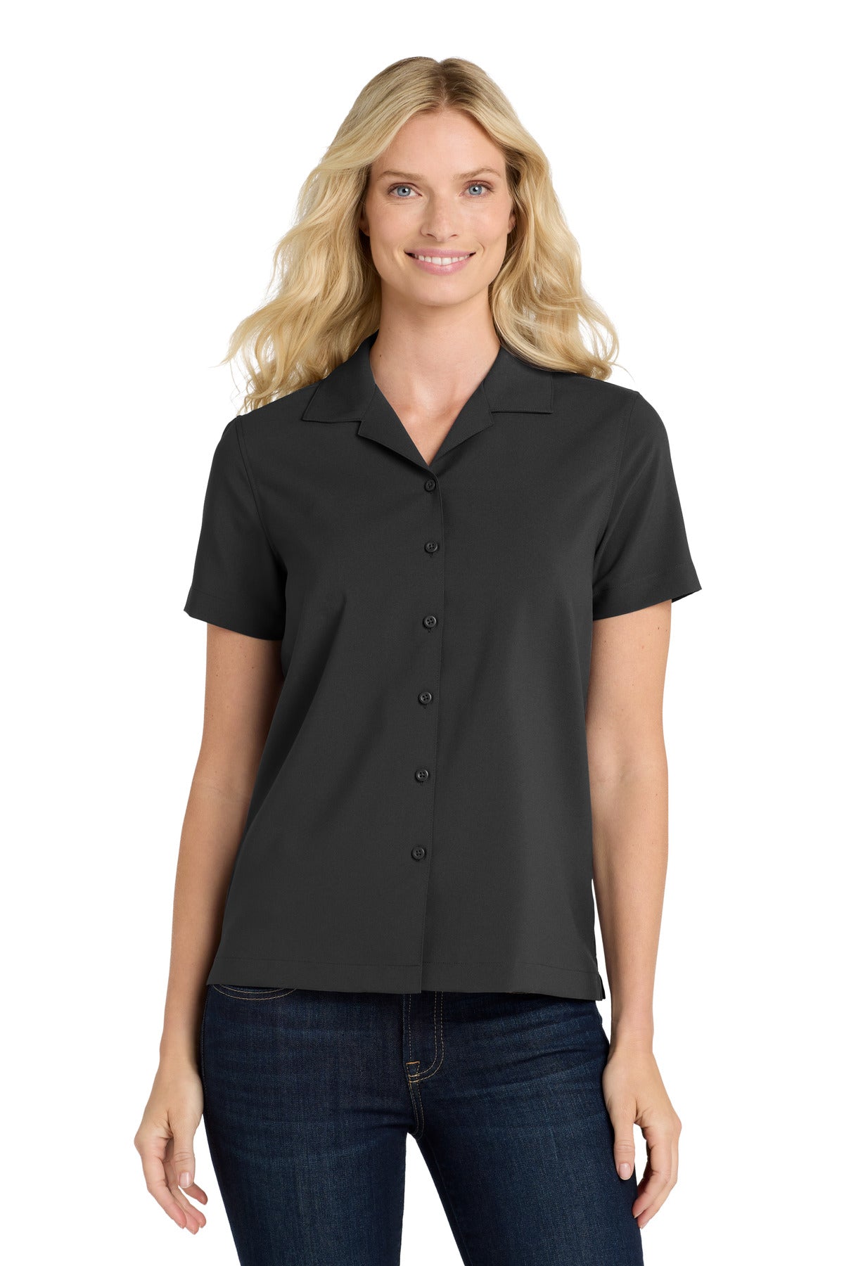 Port AuthorityÂ® Women's Short Sleeve Performance Staff Shirt LW400