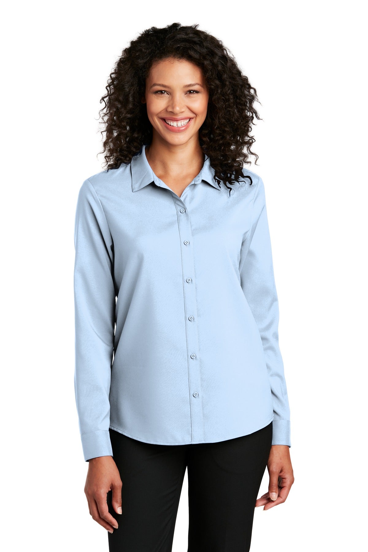 Port Authority? Women's Long Sleeve Performance Staff Shirt LW401