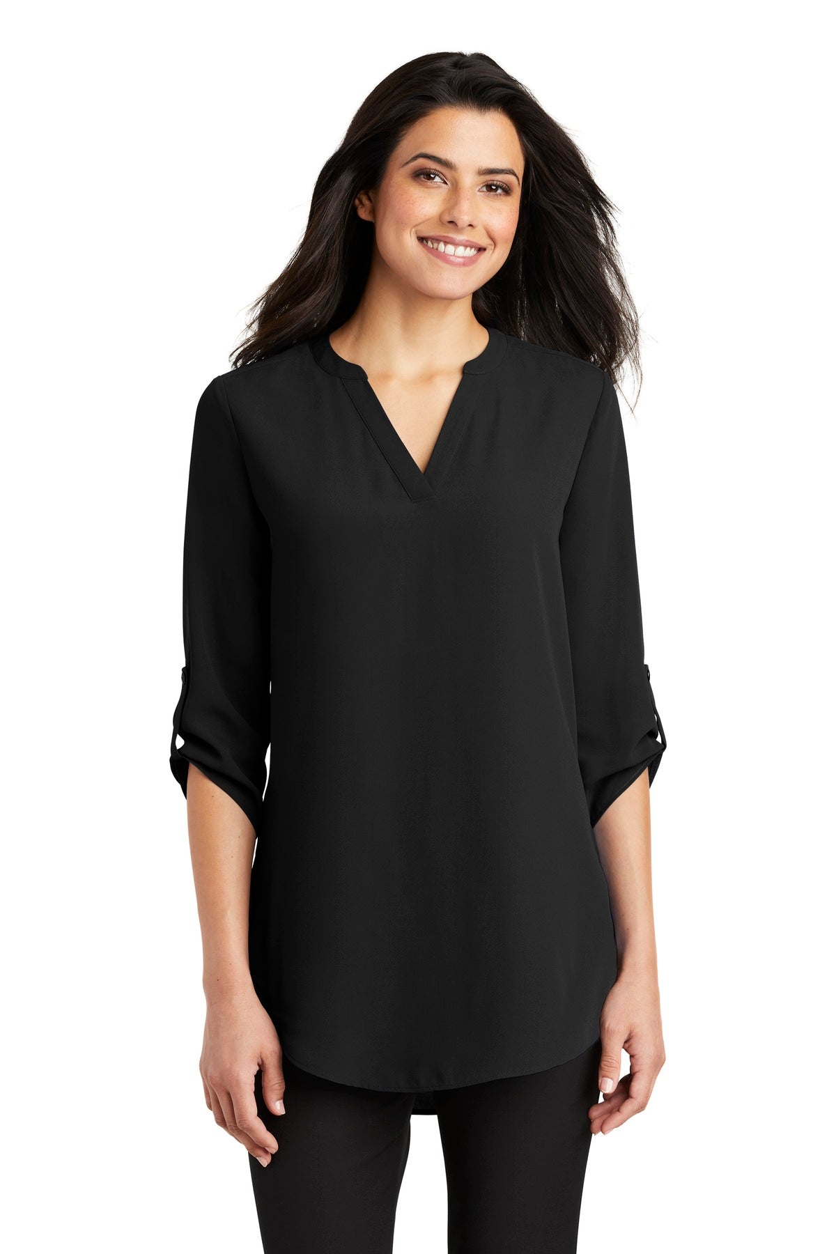Port AuthorityÂ® Women's 3/4-Sleeve Tunic Blouse. LW701