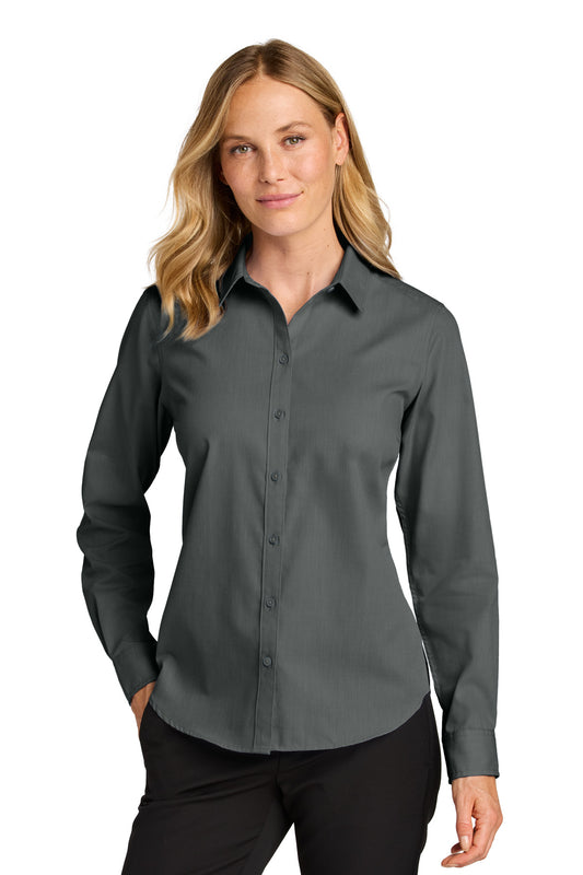Port AuthorityÂ® Women's Long Sleeve Nailhead Easy Care Shirt LW816