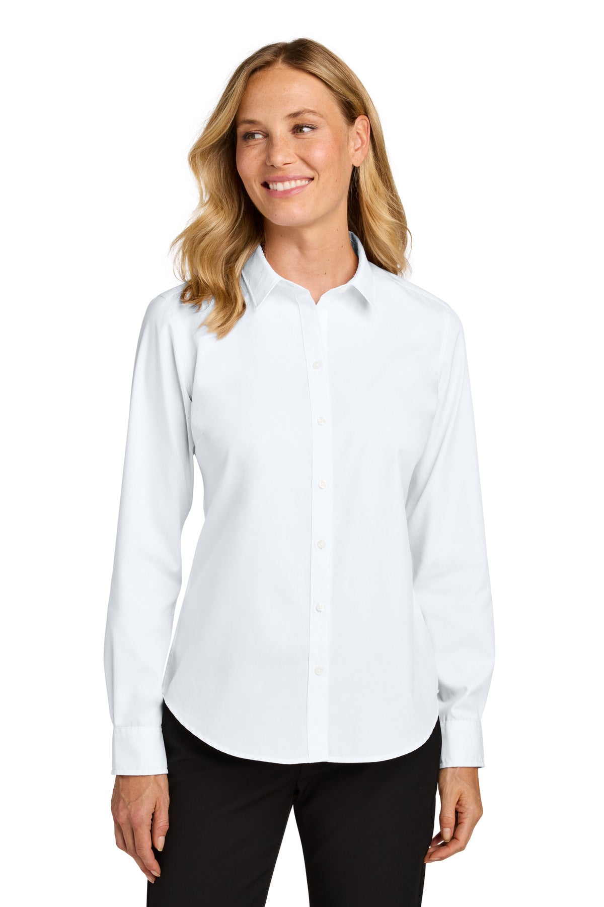 Port AuthorityÂ® Women's Long Sleeve Nailhead Easy Care Shirt LW816