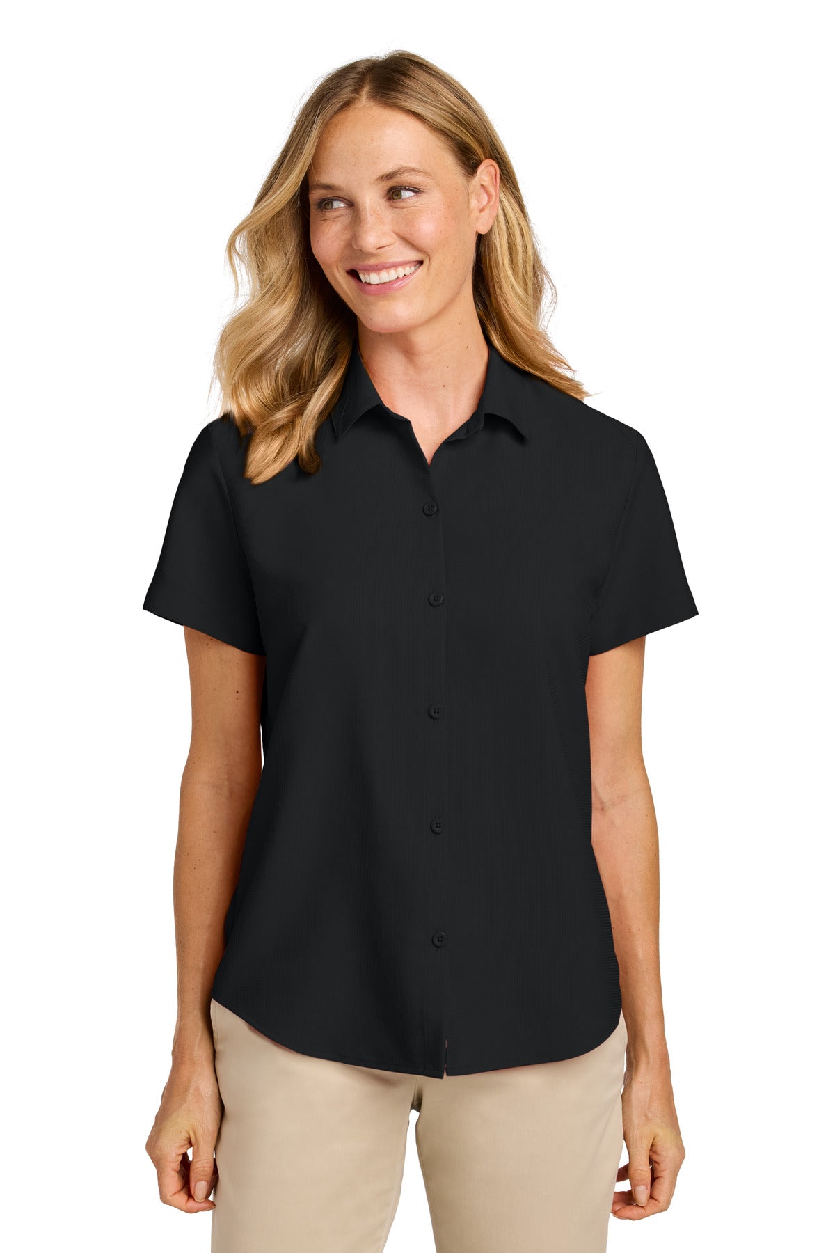Port AuthorityÂ® Women's Short Sleeve UV Dockside Shirt LW963