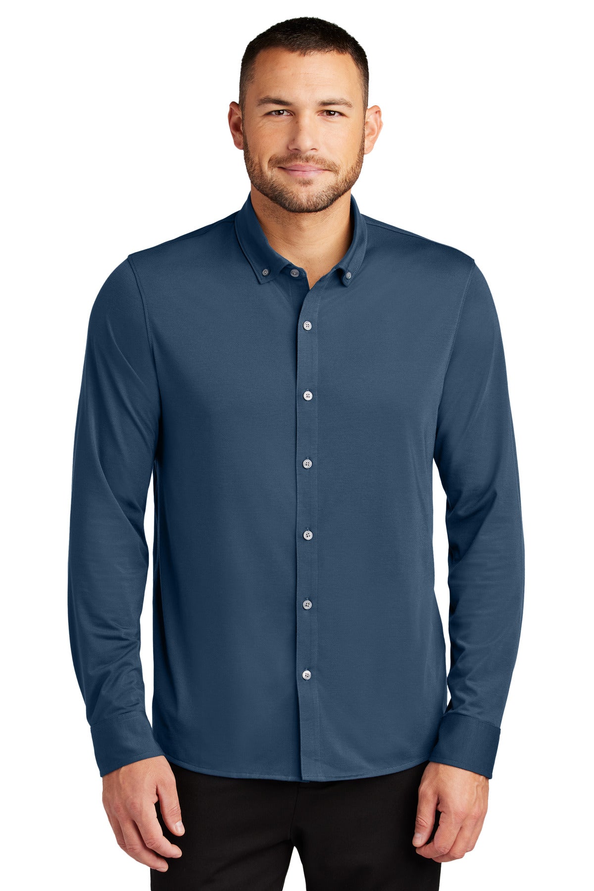 Mercer+Mettle? Stretch Jersey Long Sleeve Shirt MM1018