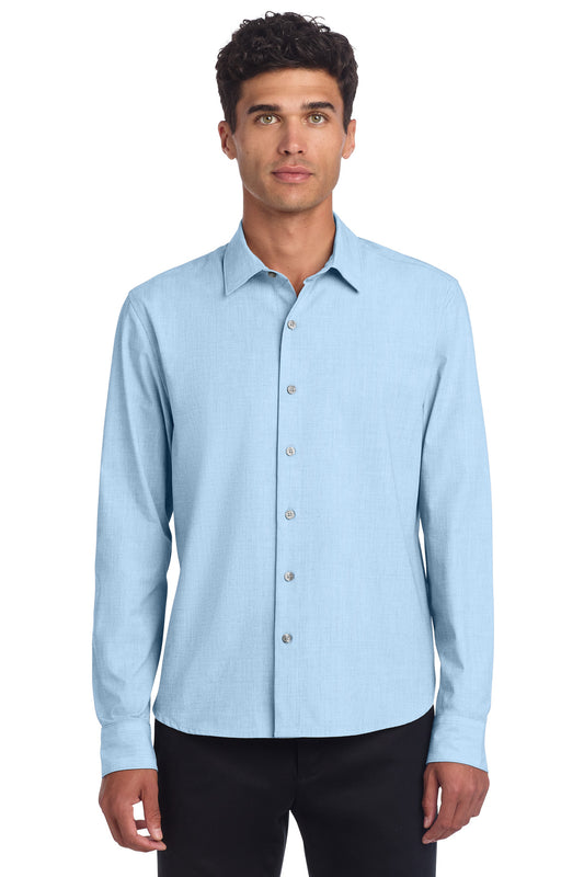 Mercer+MettleÂ® Long Sleeve Stretch Woven Shirt MM2000