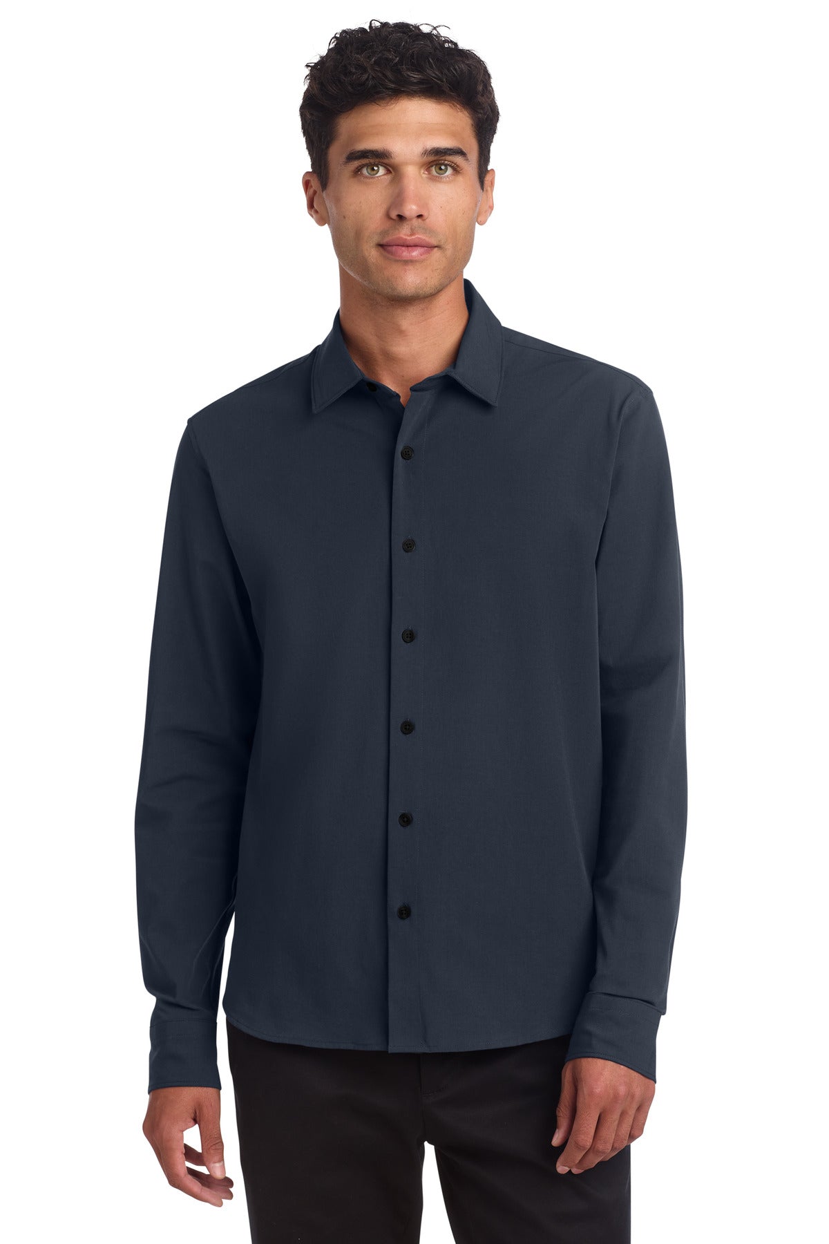 Mercer+MettleÂ® Long Sleeve Stretch Woven Shirt MM2000
