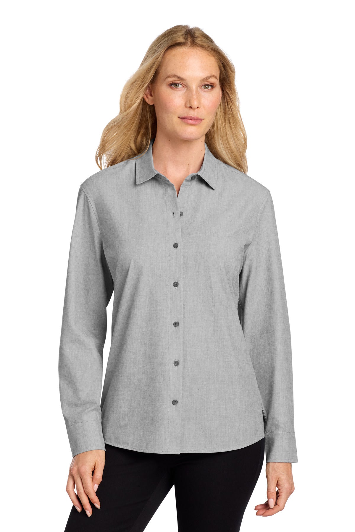 Mercer+MettleÂ® Women's Long Sleeve Stretch Woven Shirt MM2001