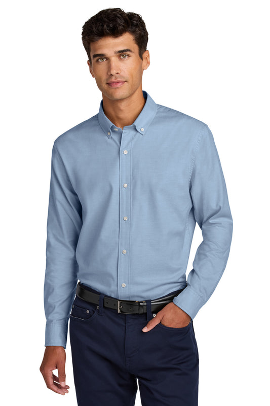 Mercer+MettleÂ® Long Sleeve Modern Oxford Shirt MM2002