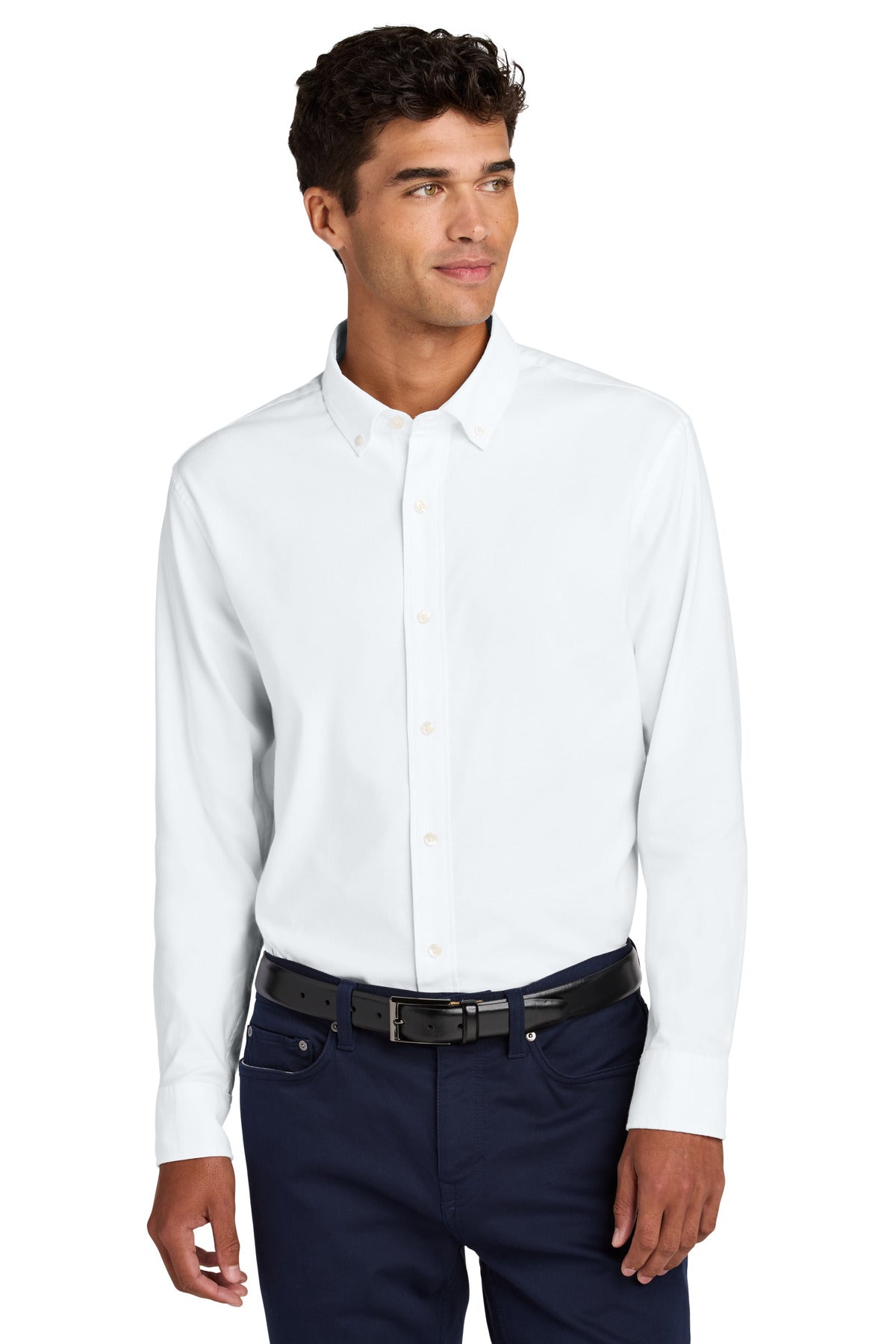 Mercer+MettleÂ® Long Sleeve Modern Oxford Shirt MM2002