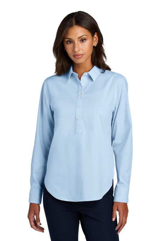Mercer+MettleÂ® Women's Long Sleeve Modern Oxford Shirt MM2003