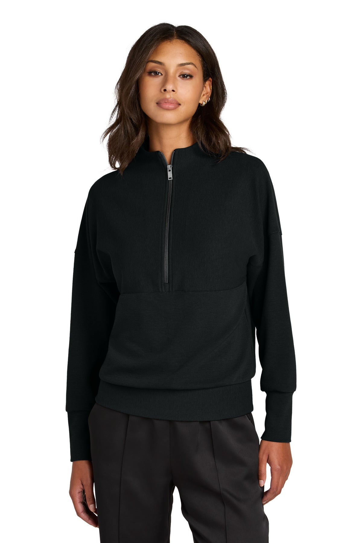 Mercer+MettleÂ® Women's Linear Texture 1/4-Zip MM3041