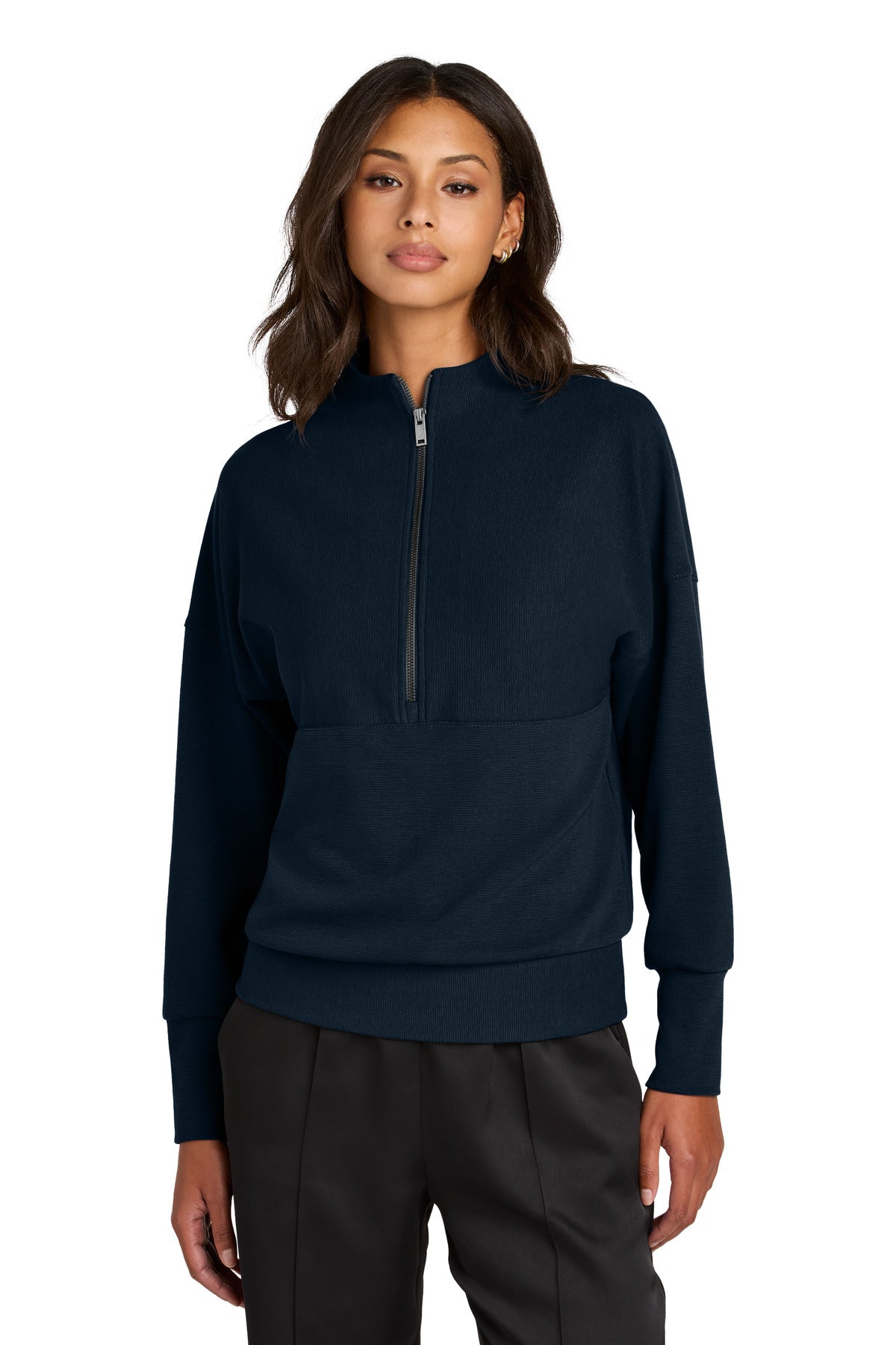Mercer+MettleÂ® Women's Linear Texture 1/4-Zip MM3041