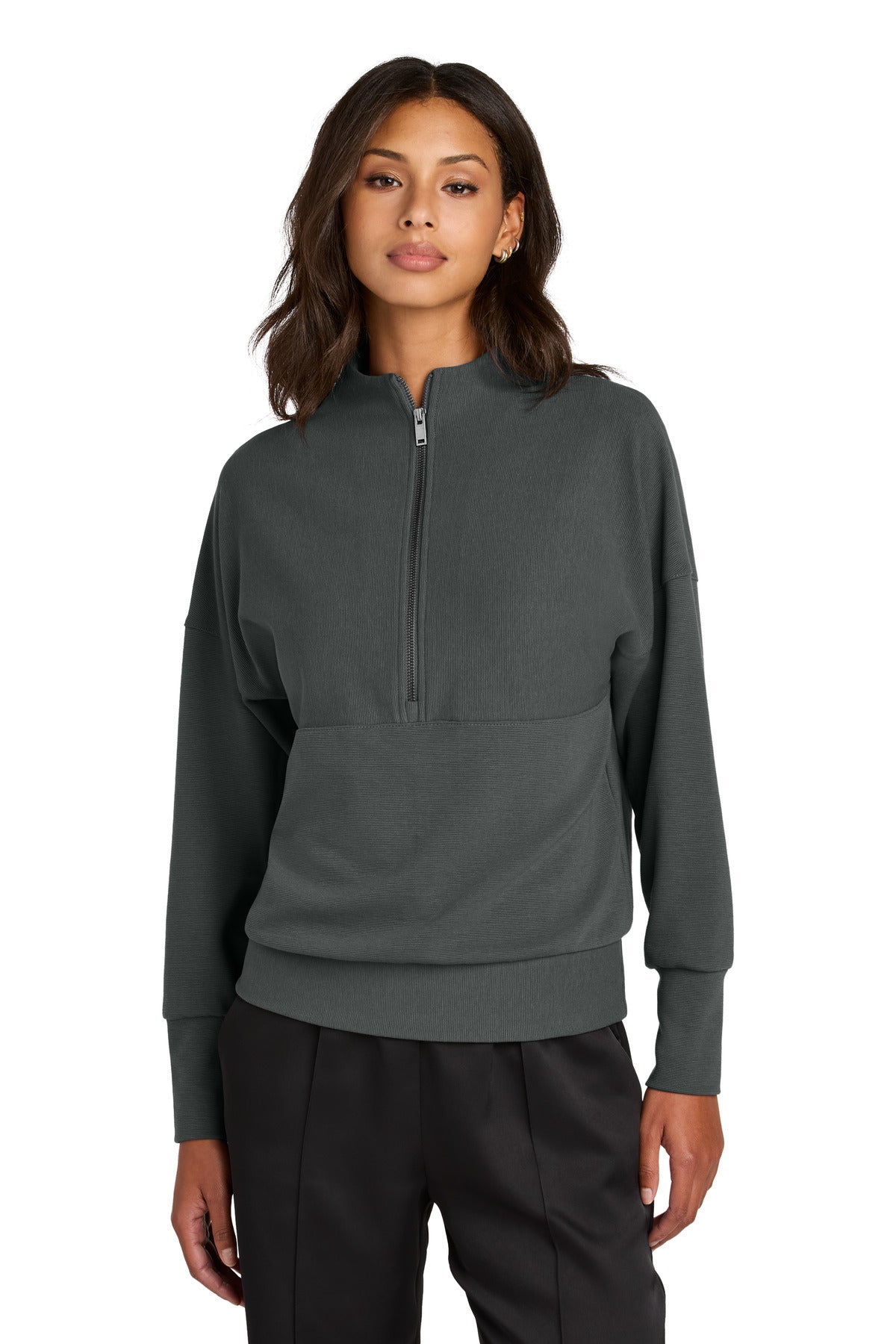 Mercer+MettleÂ® Women's Linear Texture 1/4-Zip MM3041