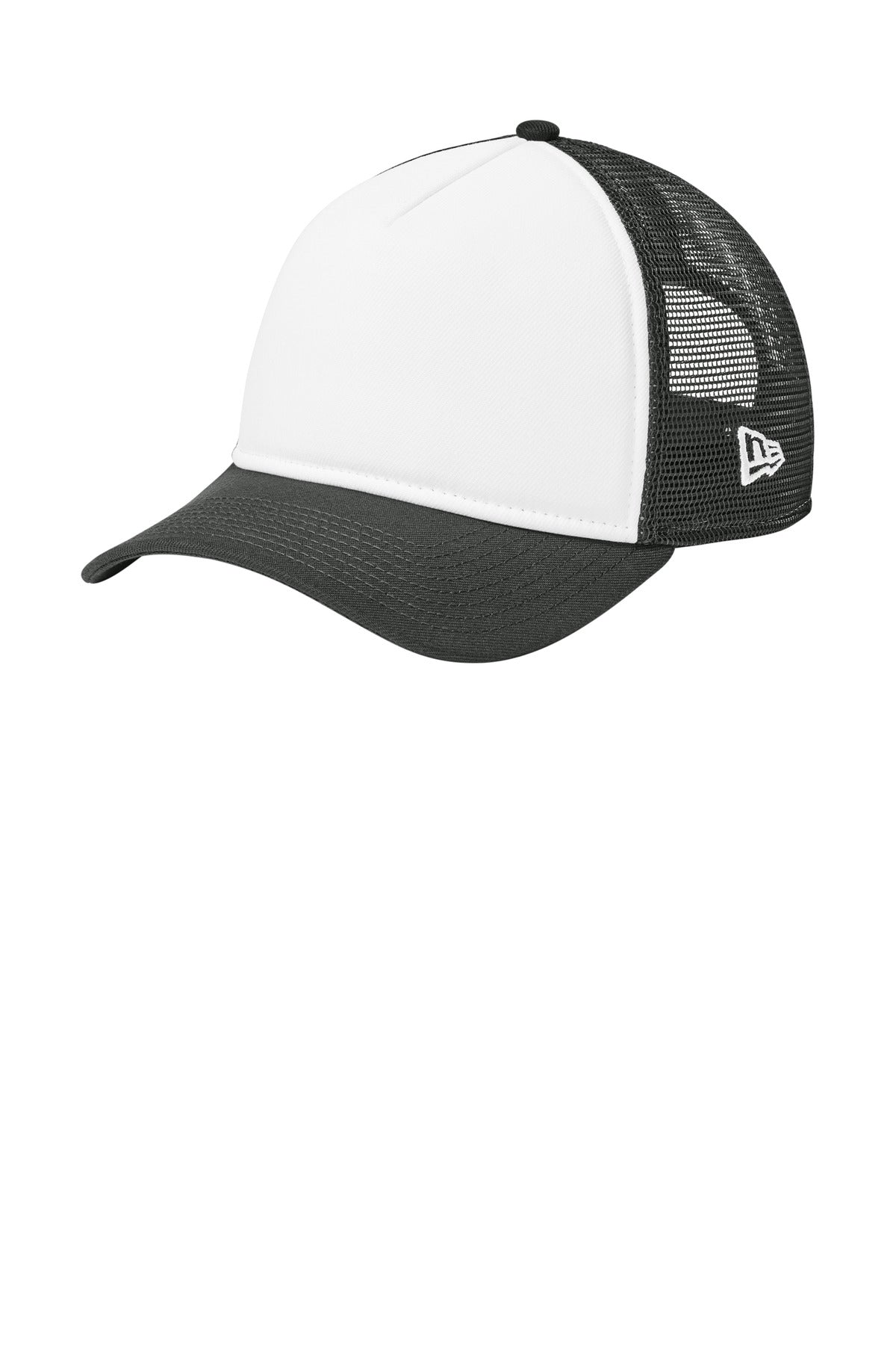 New EraÂ® A-Frame Snapback Mesh Back Cap NE212