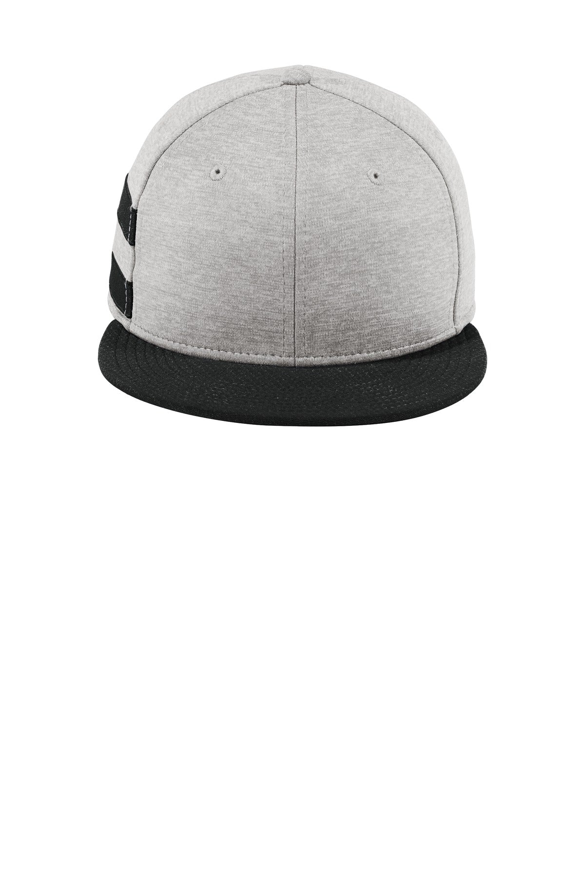 New Era Â® Shadow Heather Striped Flat Bill Snapback Cap NE408
