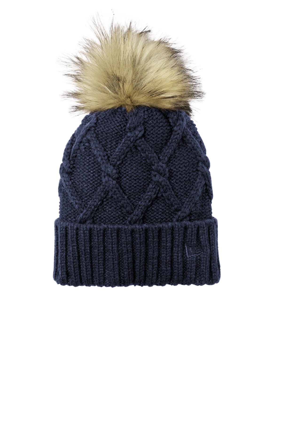 New Era?? Faux Fur Pom Beanie NE911