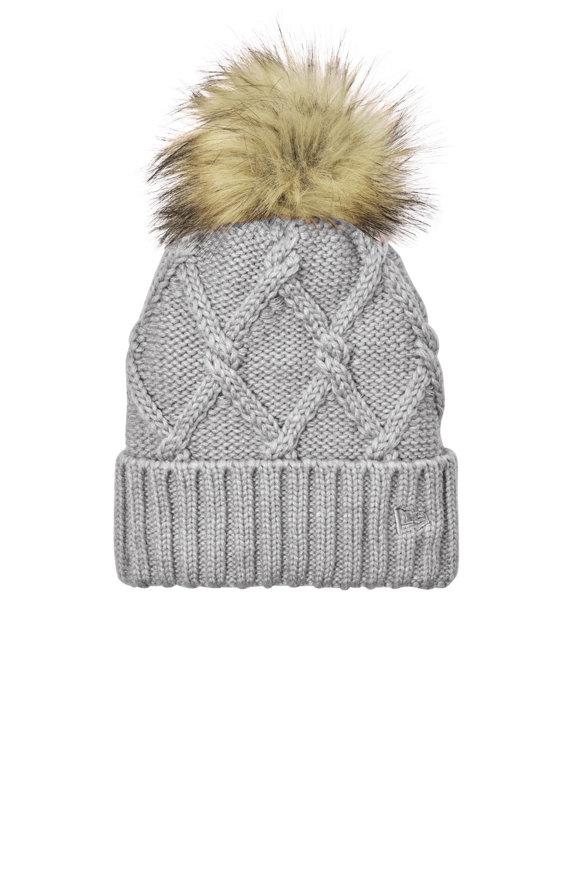 New EraÂ® Faux Fur Pom Beanie NE911
