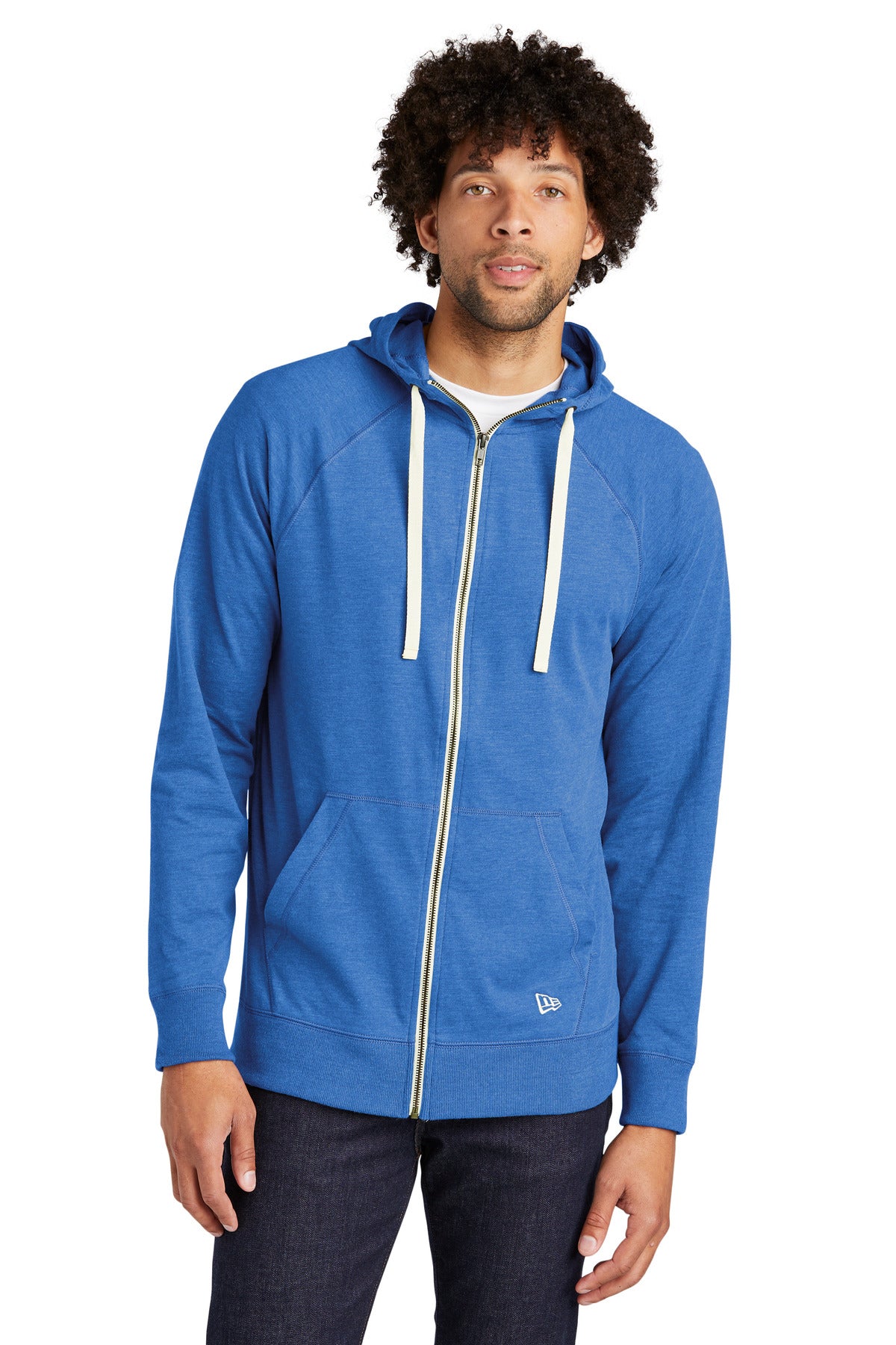 New Era Â® Sueded Cotton Blend Full-Zip Hoodie. NEA122