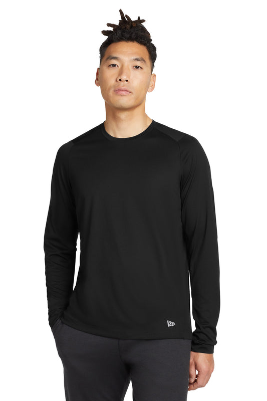New Era ? Series Performance Long Sleeve Crew Tee. NEA201