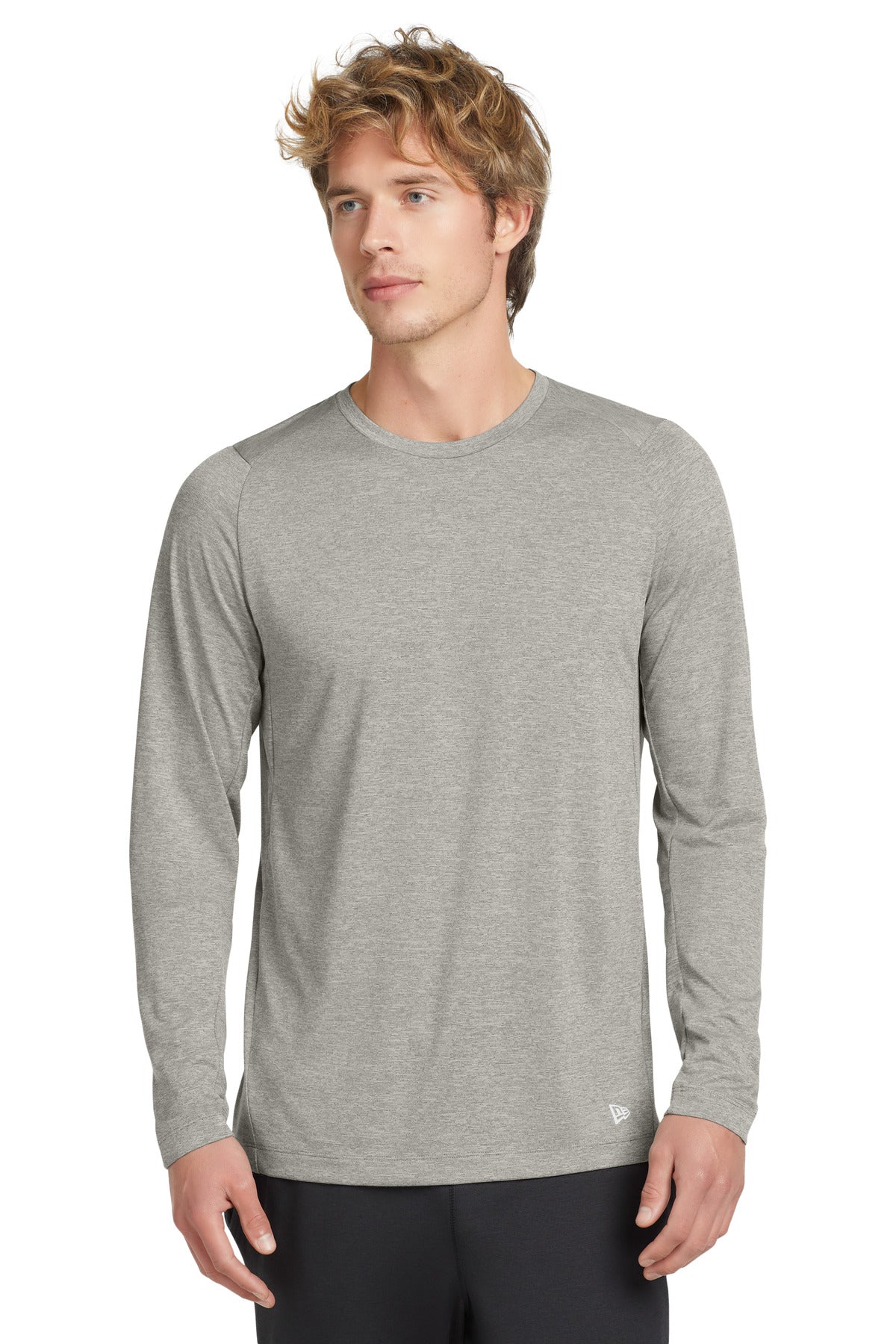 New Era ? Series Performance Long Sleeve Crew Tee. NEA201