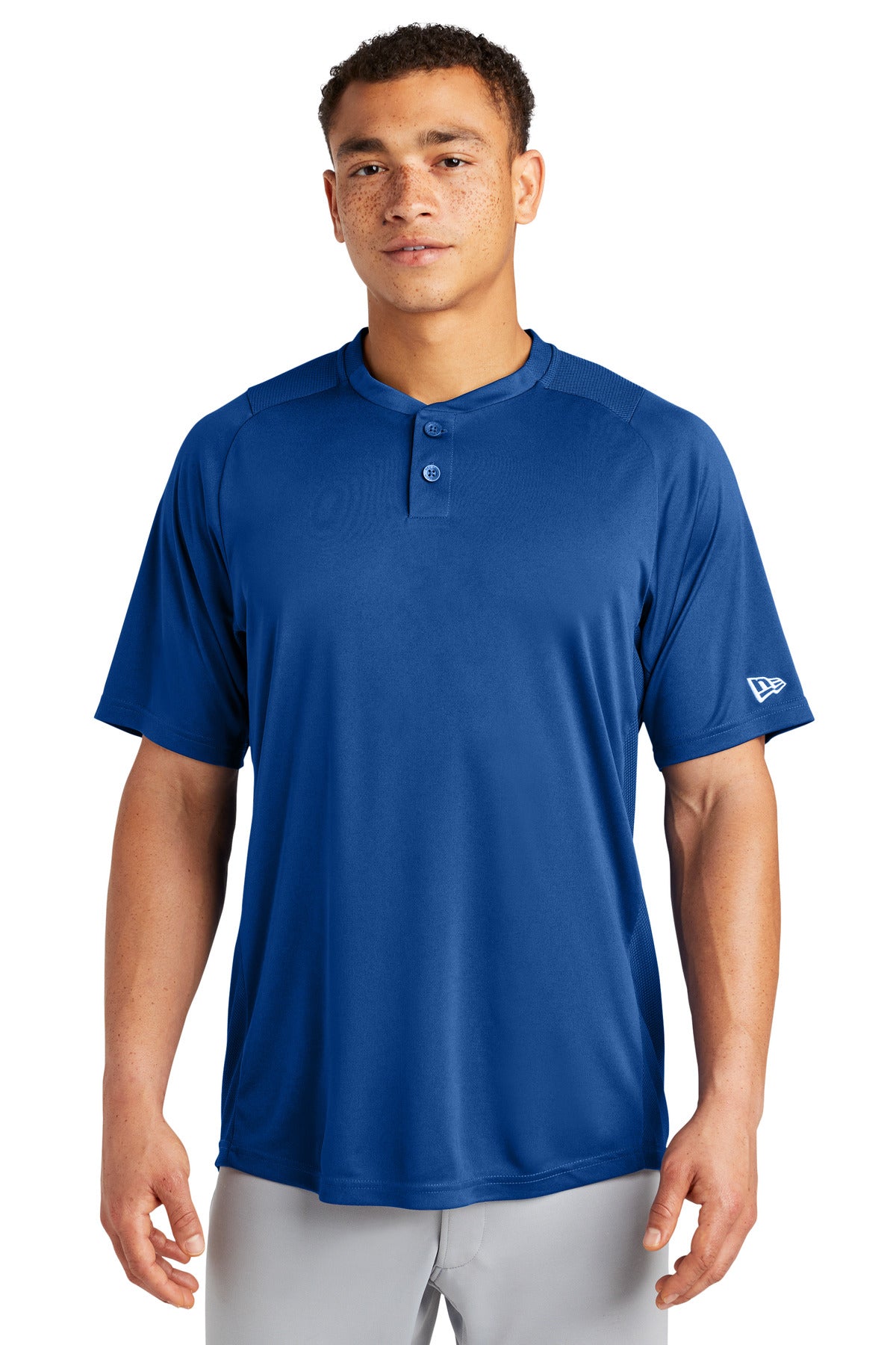 New Era ? Diamond Era 2-Button Jersey. NEA221