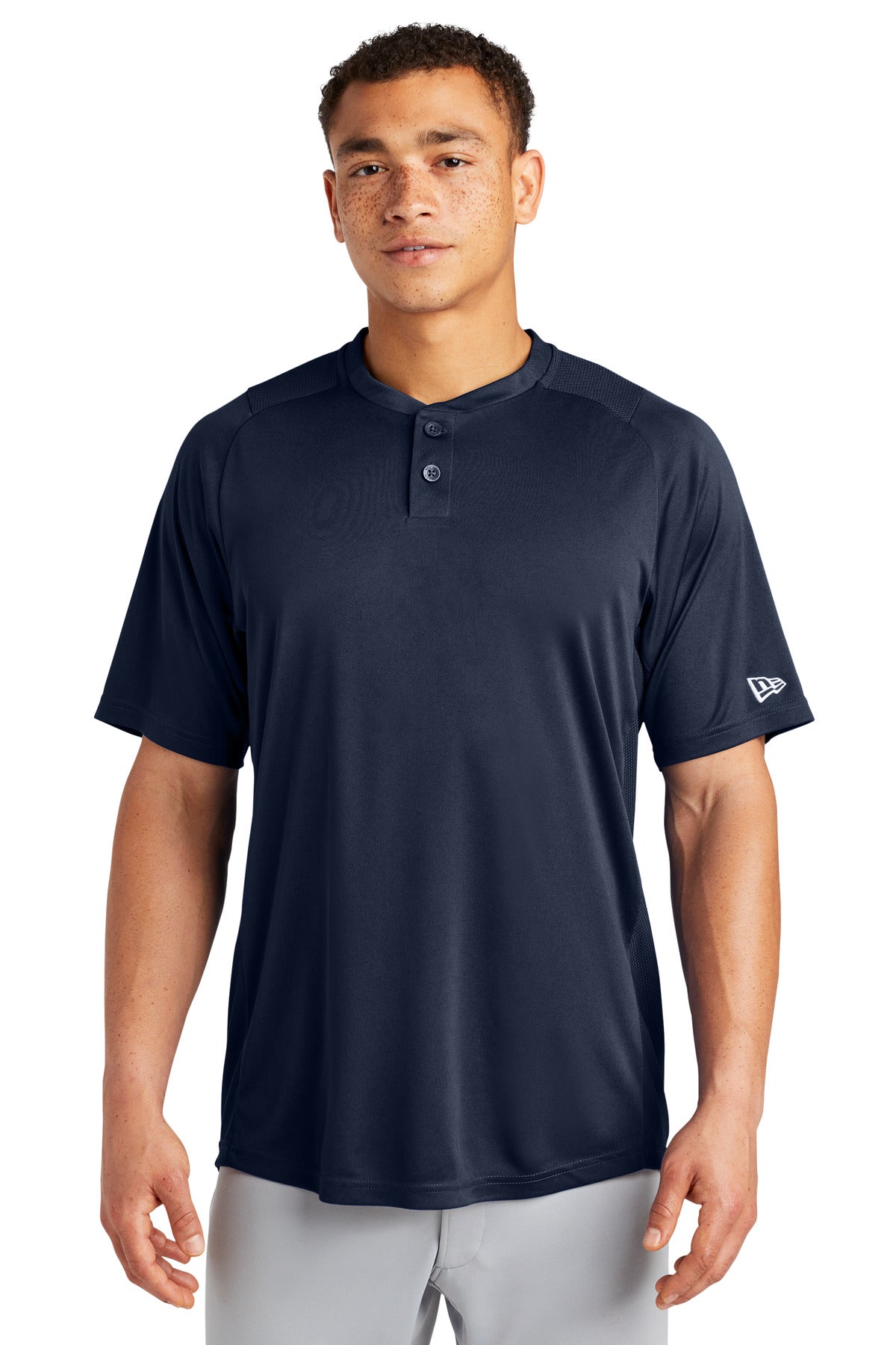 New Era ? Diamond Era 2-Button Jersey. NEA221