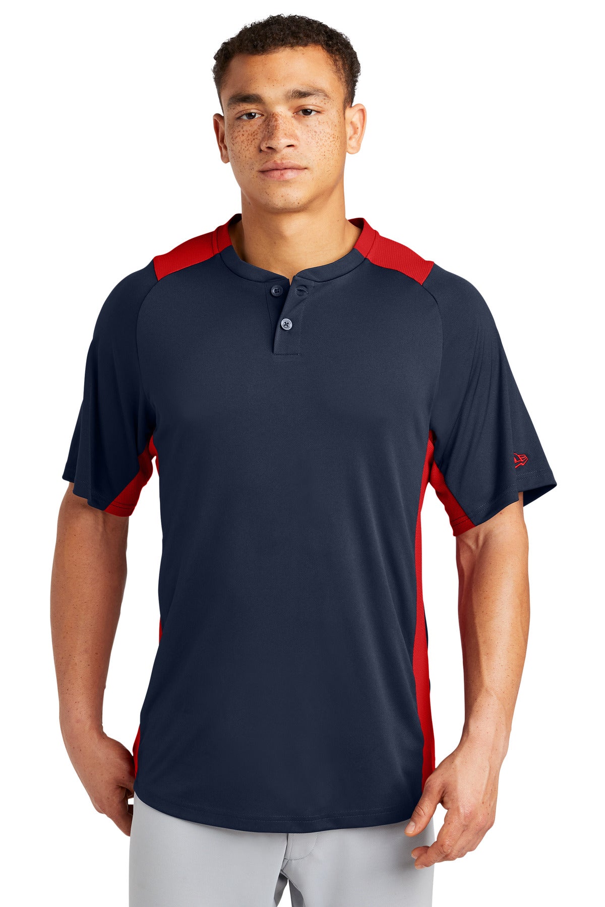 New Era ? Diamond Era 2-Button Jersey. NEA221