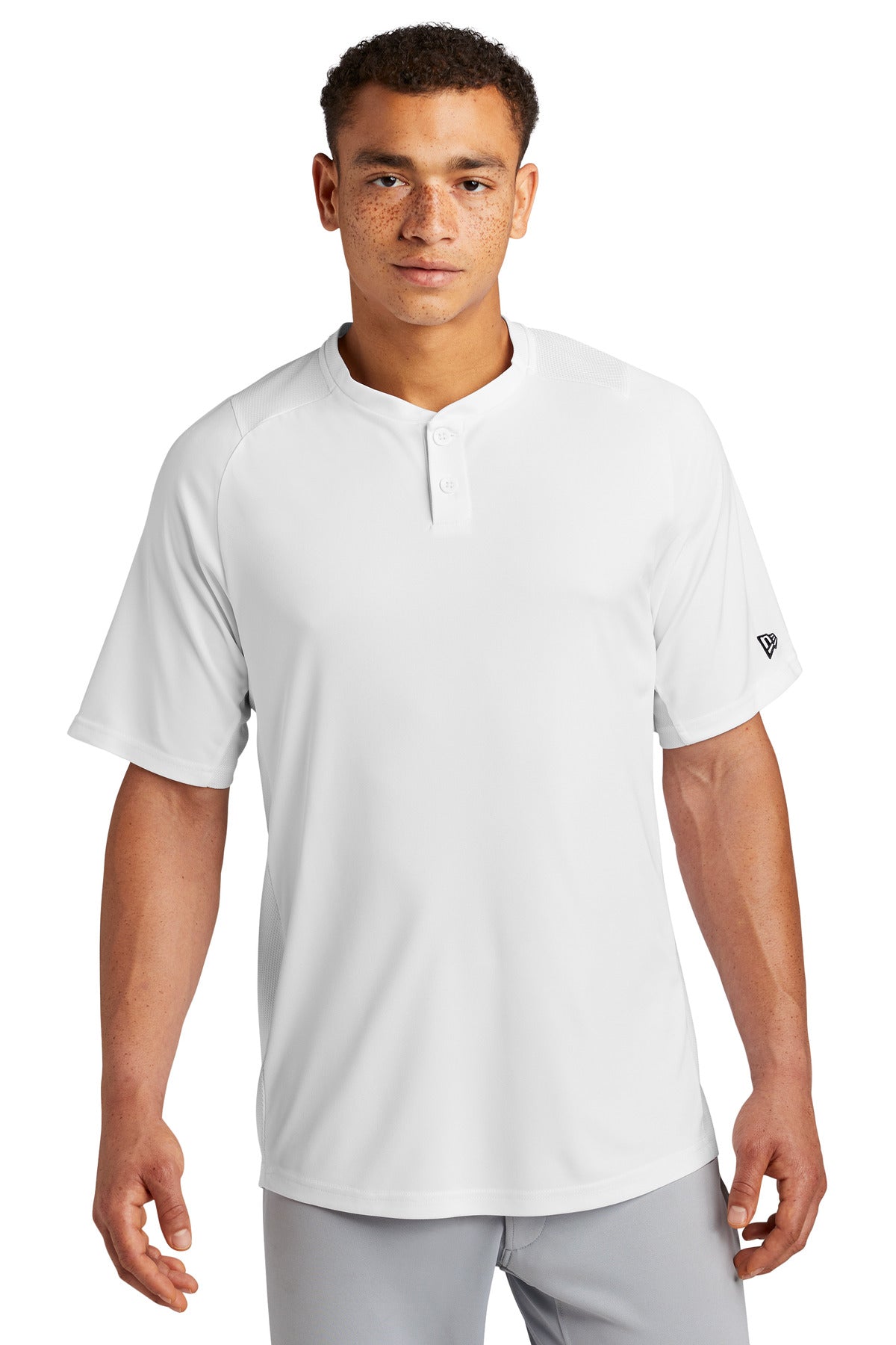 New Era ? Diamond Era 2-Button Jersey. NEA221
